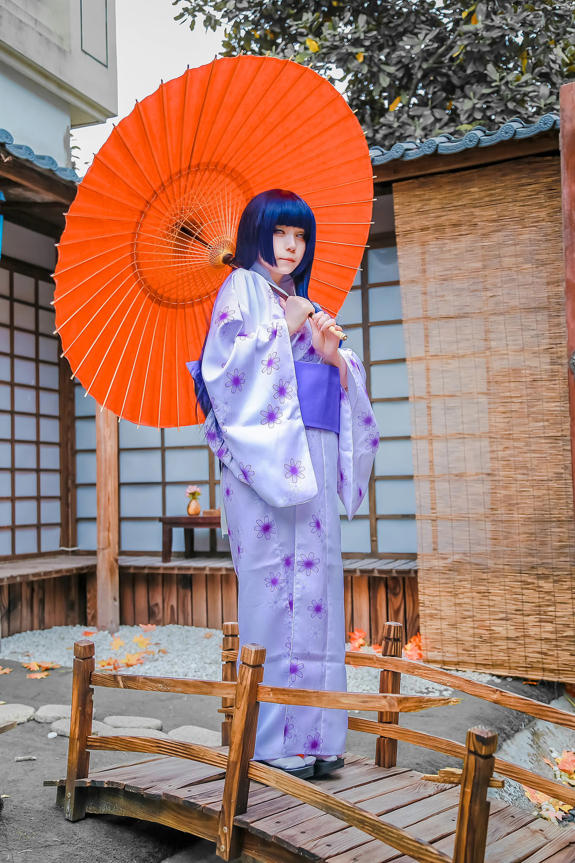 火影忍者大江户温泉 日向雏田COS写真
