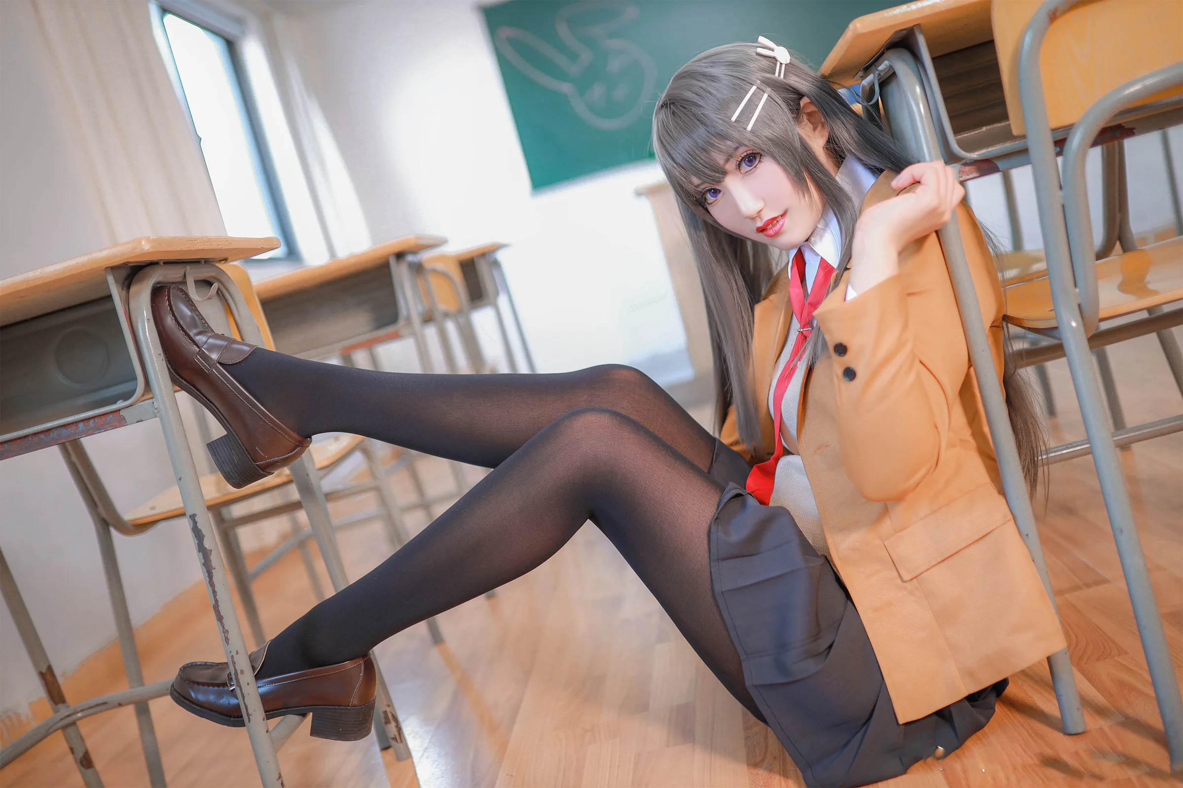 青春猪头少年不会梦到兔女郎学姐 樱岛麻衣COS写真
