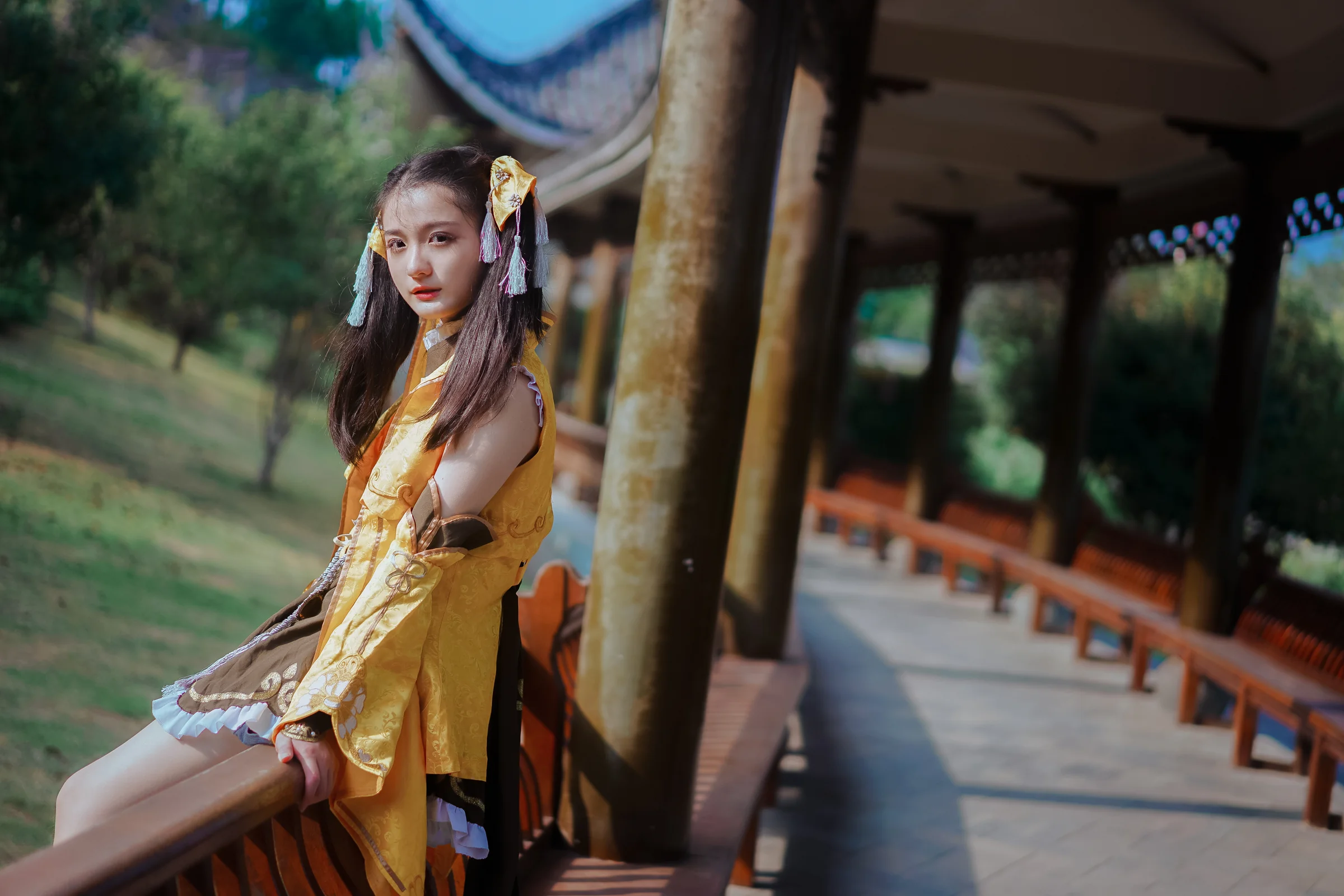 剑网3 藏剑叽萝破军COS写真