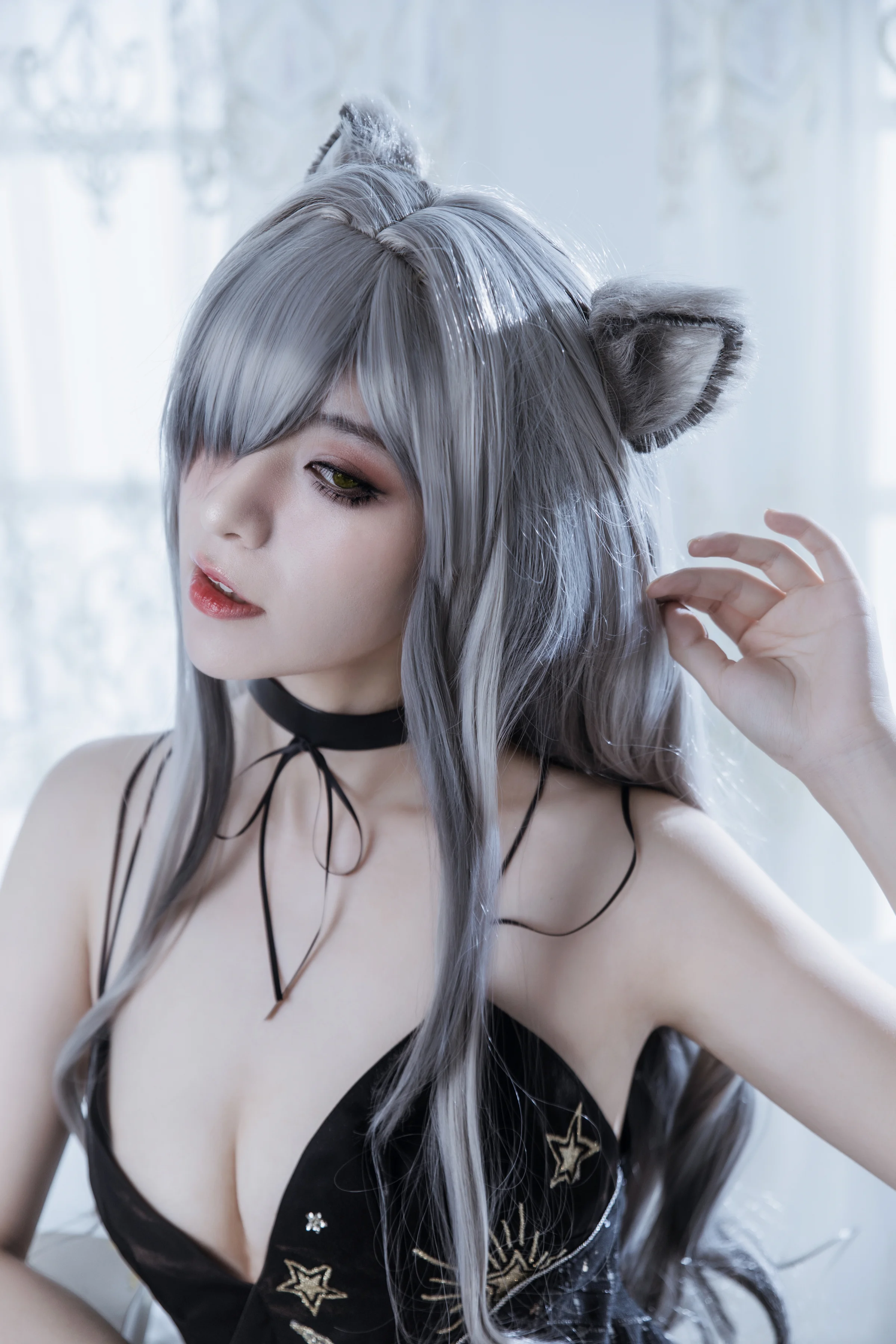 明日方舟 黑COS写真