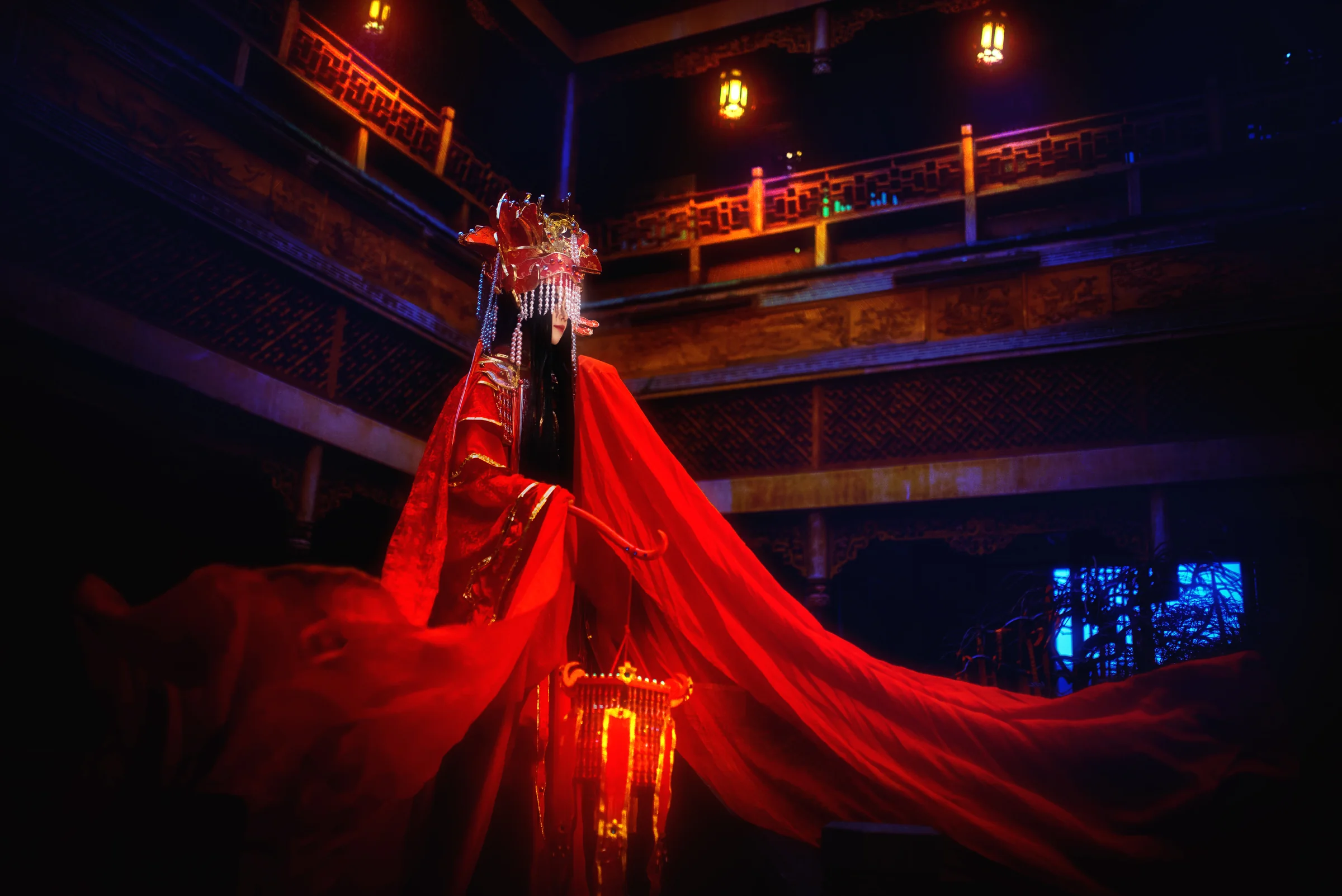 霹雳布袋戏 怨红灯·爱染嫇娘COS写真