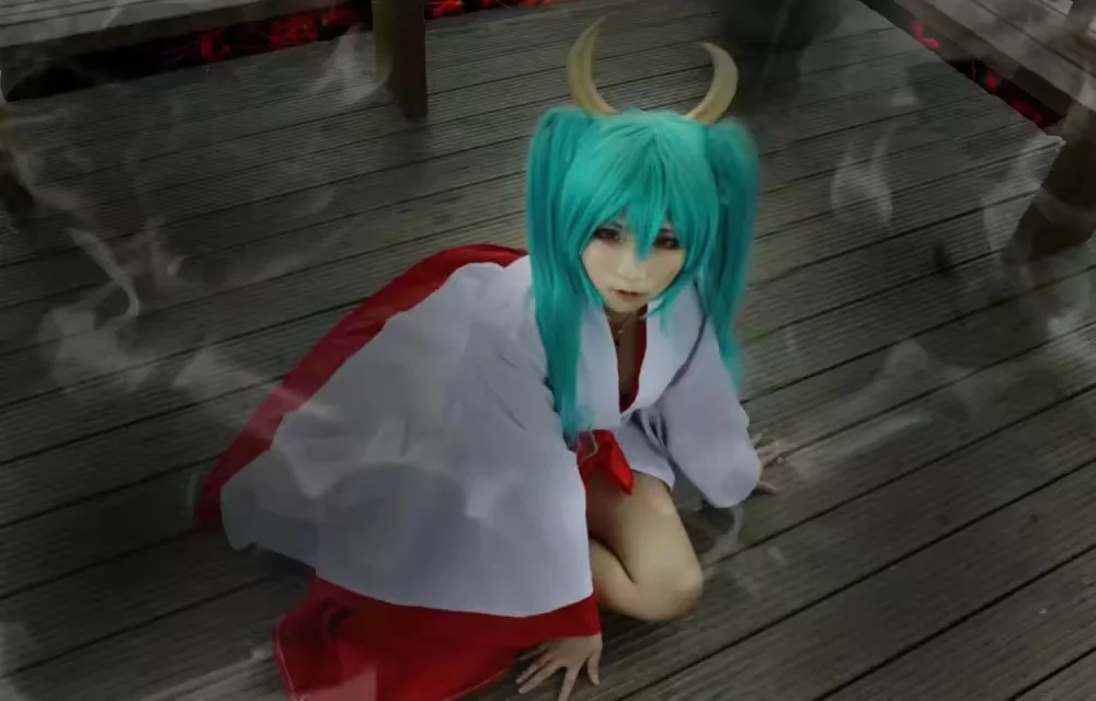 miku百鬼夜行COS写真