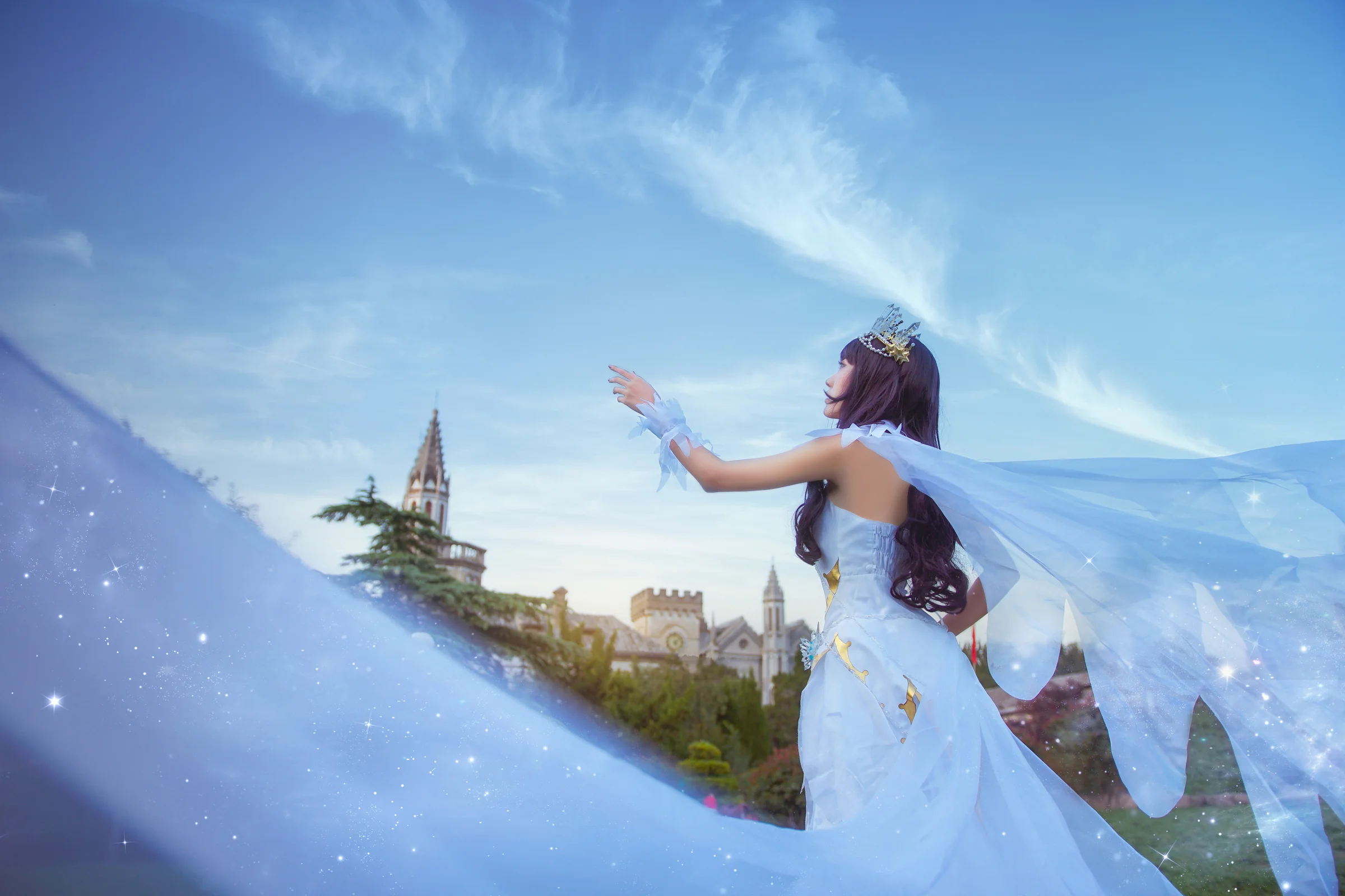 魔卡少女樱冰雪公主COS写真