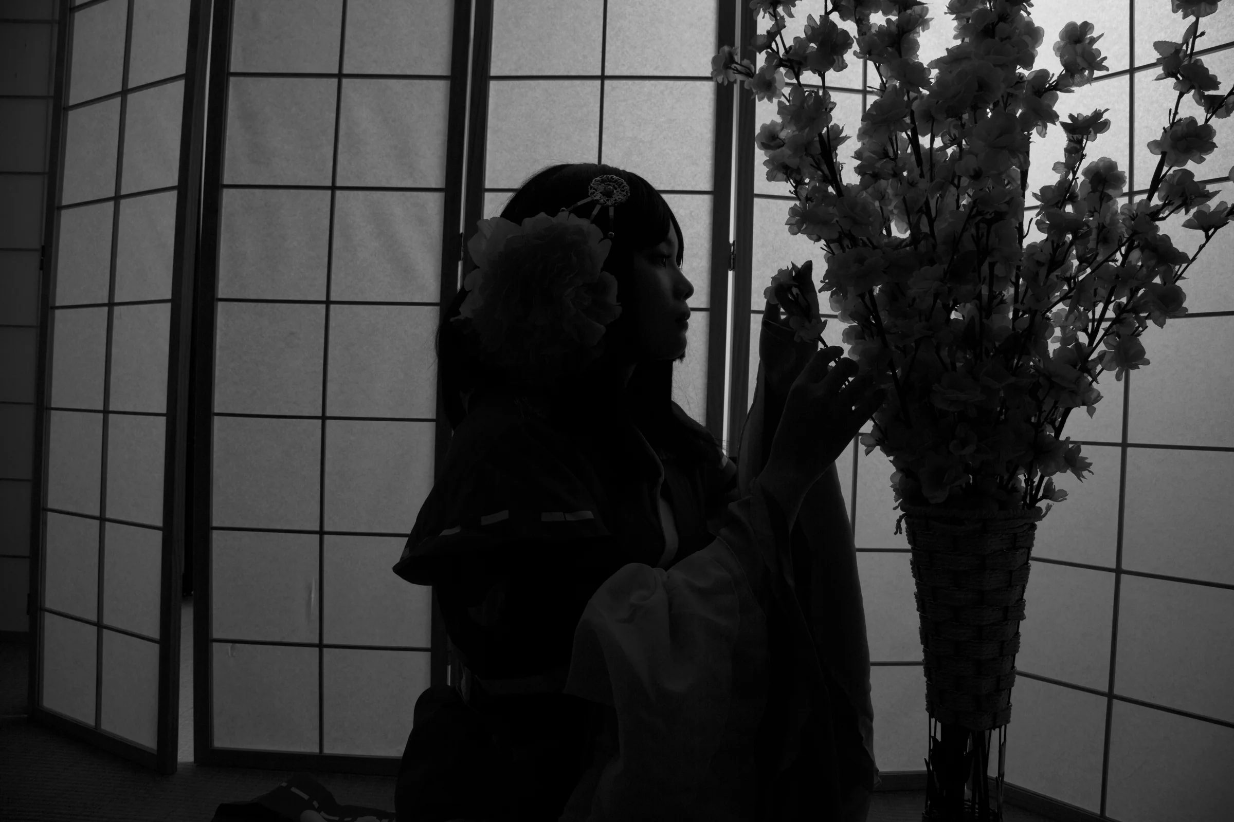 阴阳师樱花妖COS写真 我.....除了你以外不会再爱上任何人了