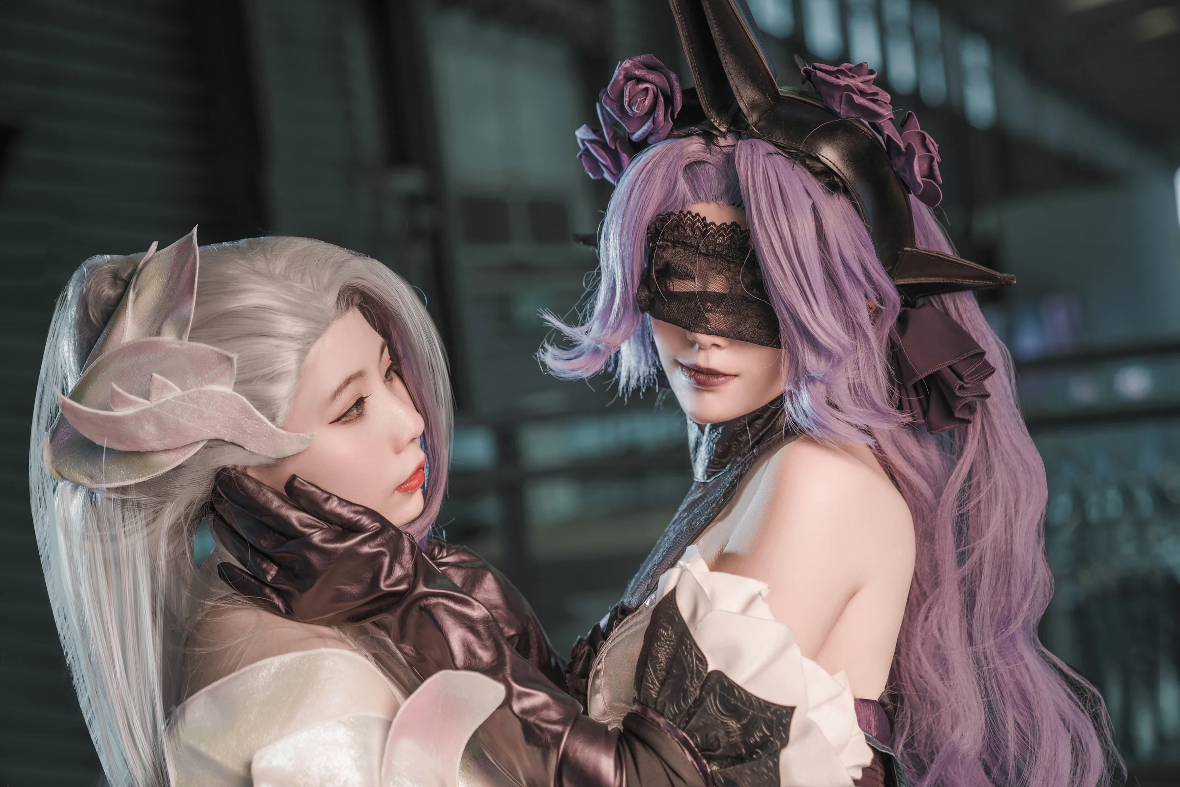 英雄联盟情人节辛德拉&婕拉COS写真
