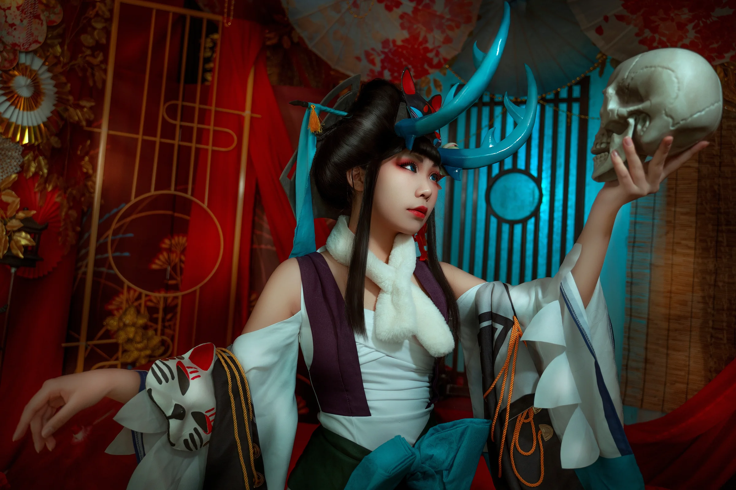 阴阳师 阎魔COS写真