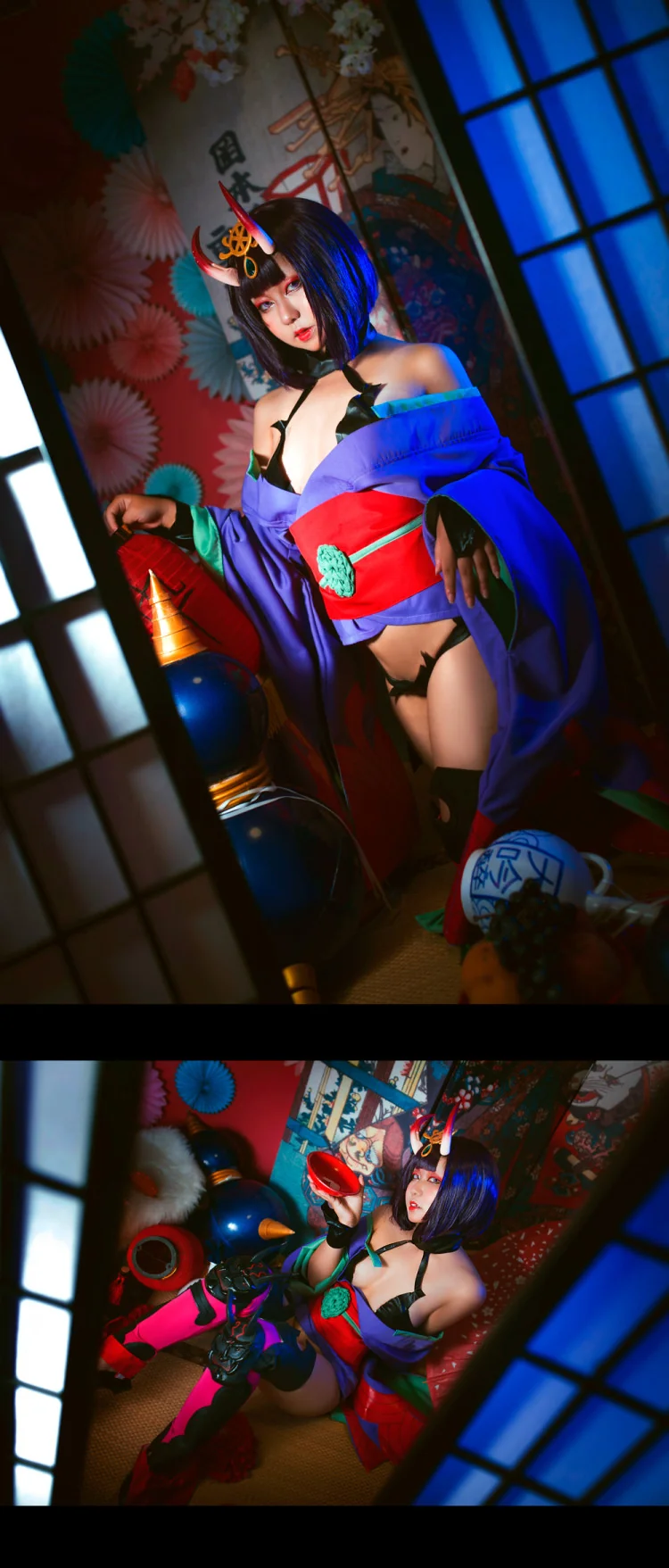 Fate/GrandOrder 酒吞童子COS写真