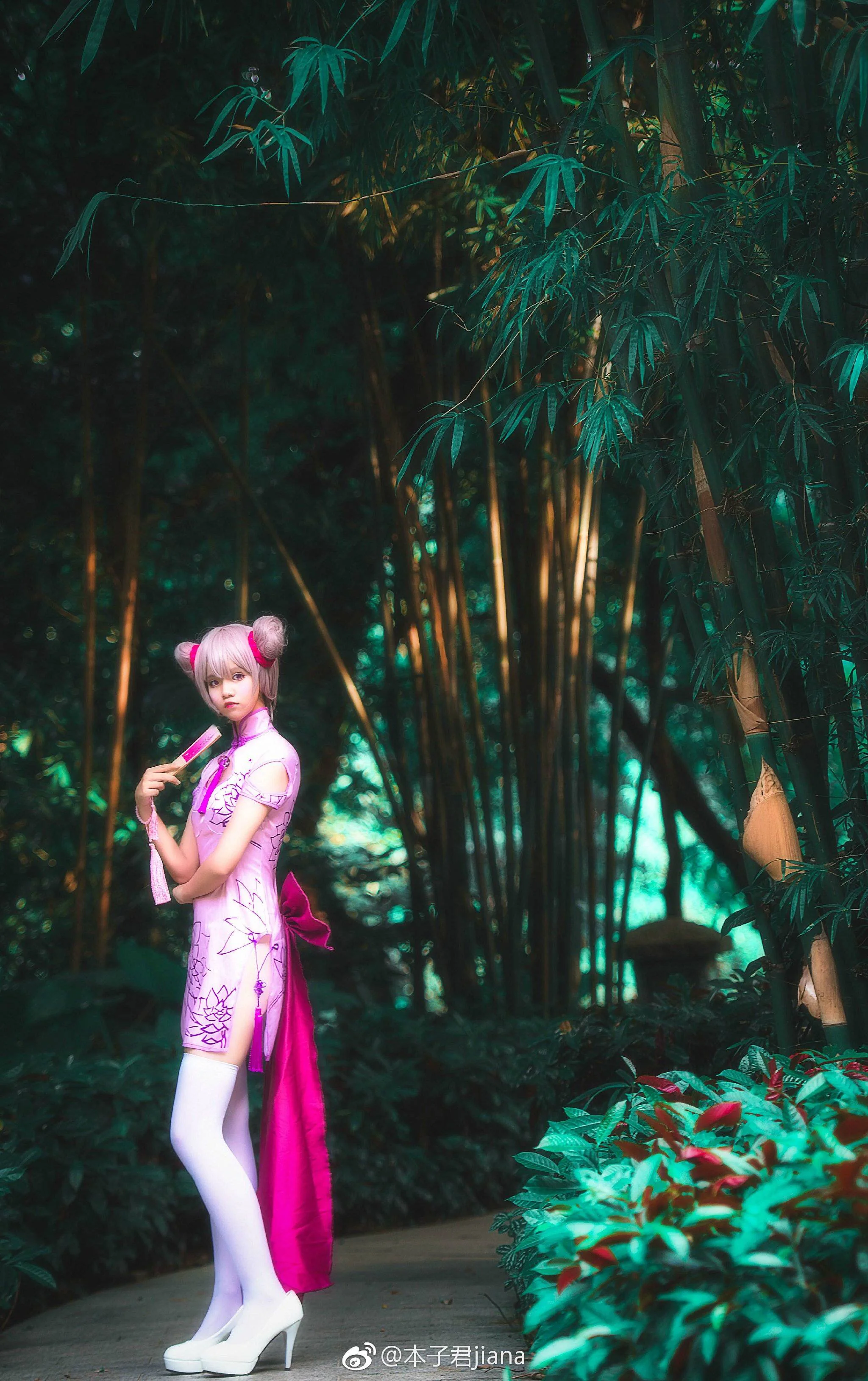 《王者荣耀》小乔旗袍COS写真