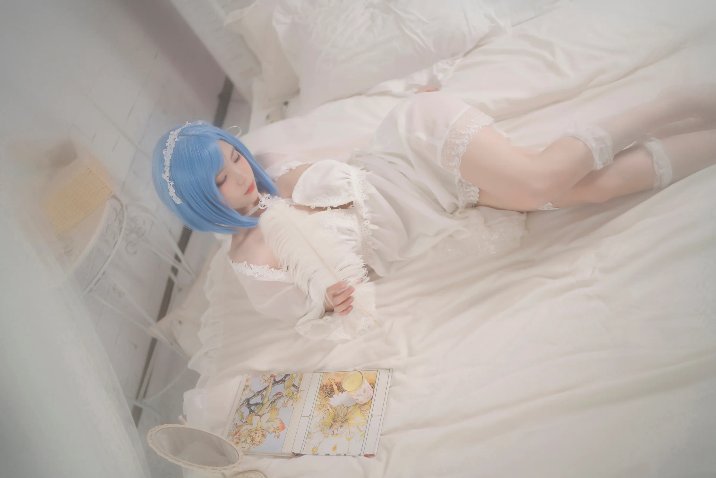 《碧蓝航线》恰巴耶夫睡衣COS写真