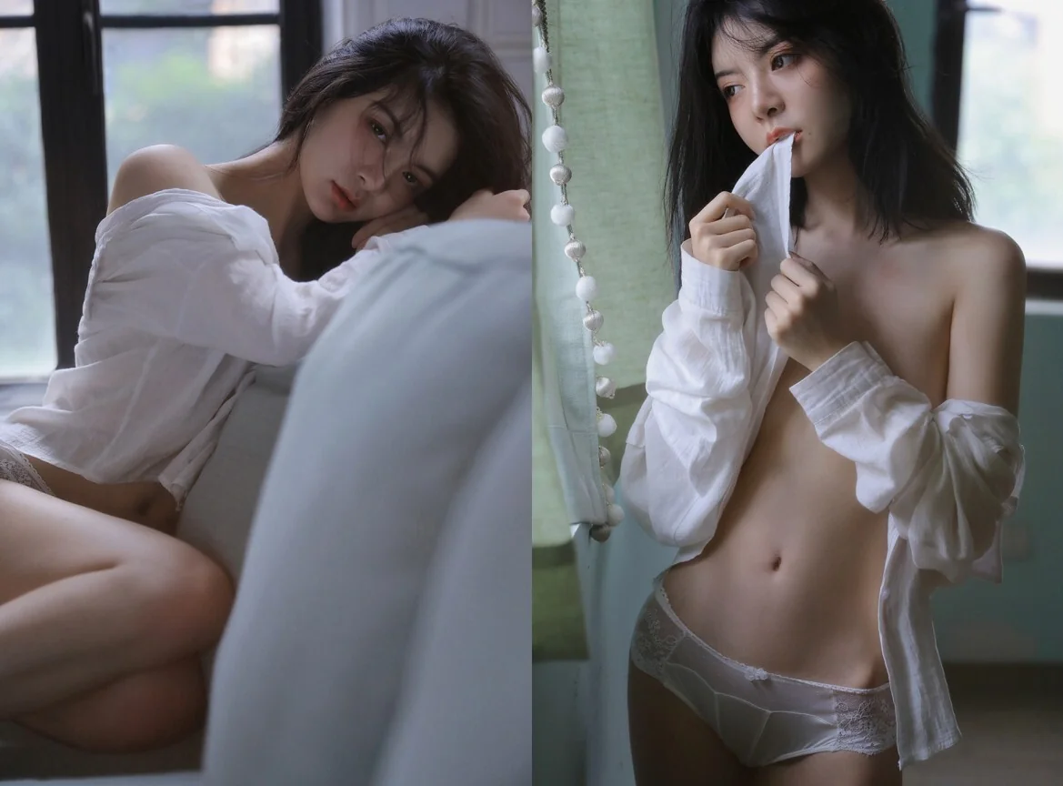 摄影博主@A-mu_: 性感写真52套合集