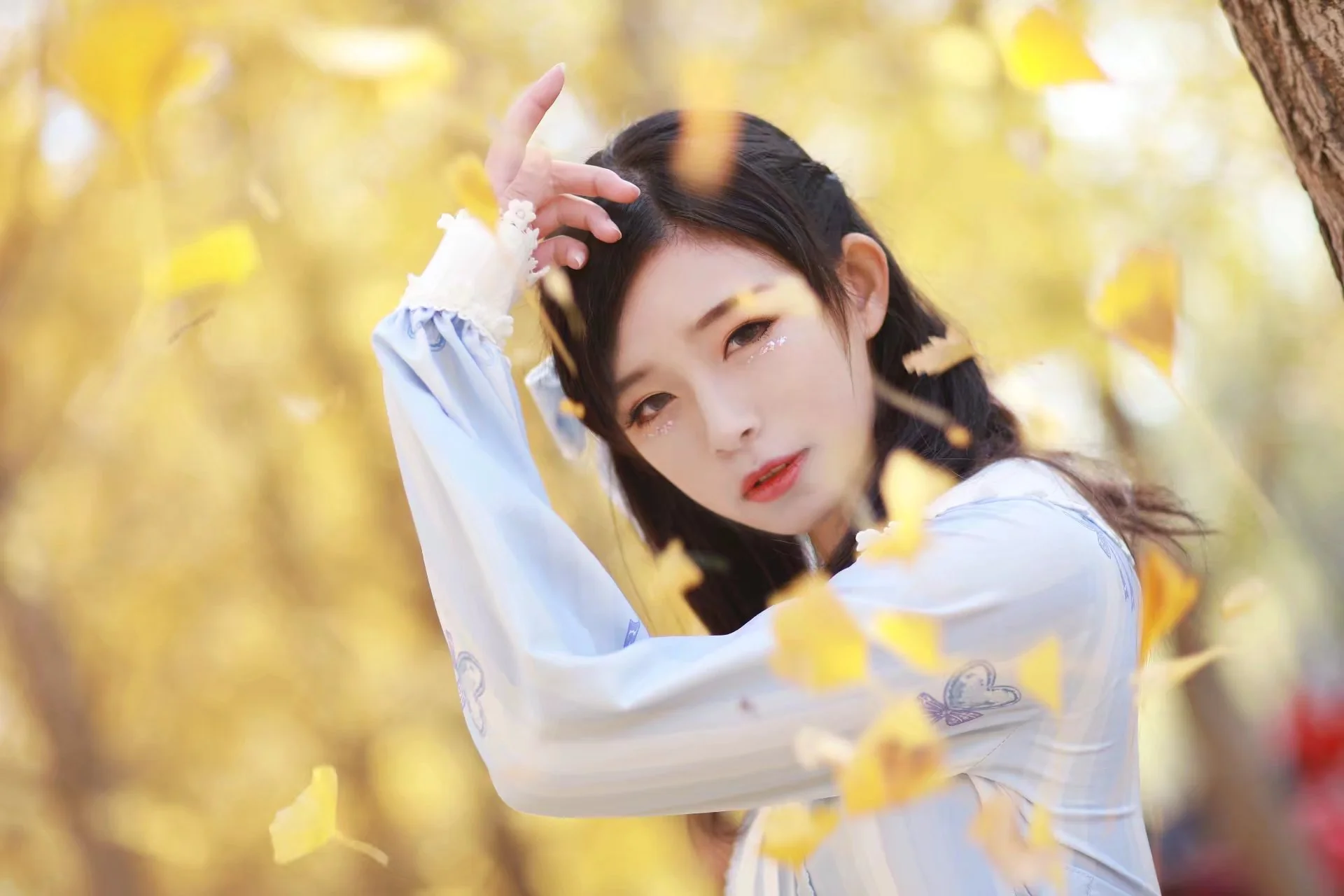 lolita私影 银杏叶get｜高清图片集