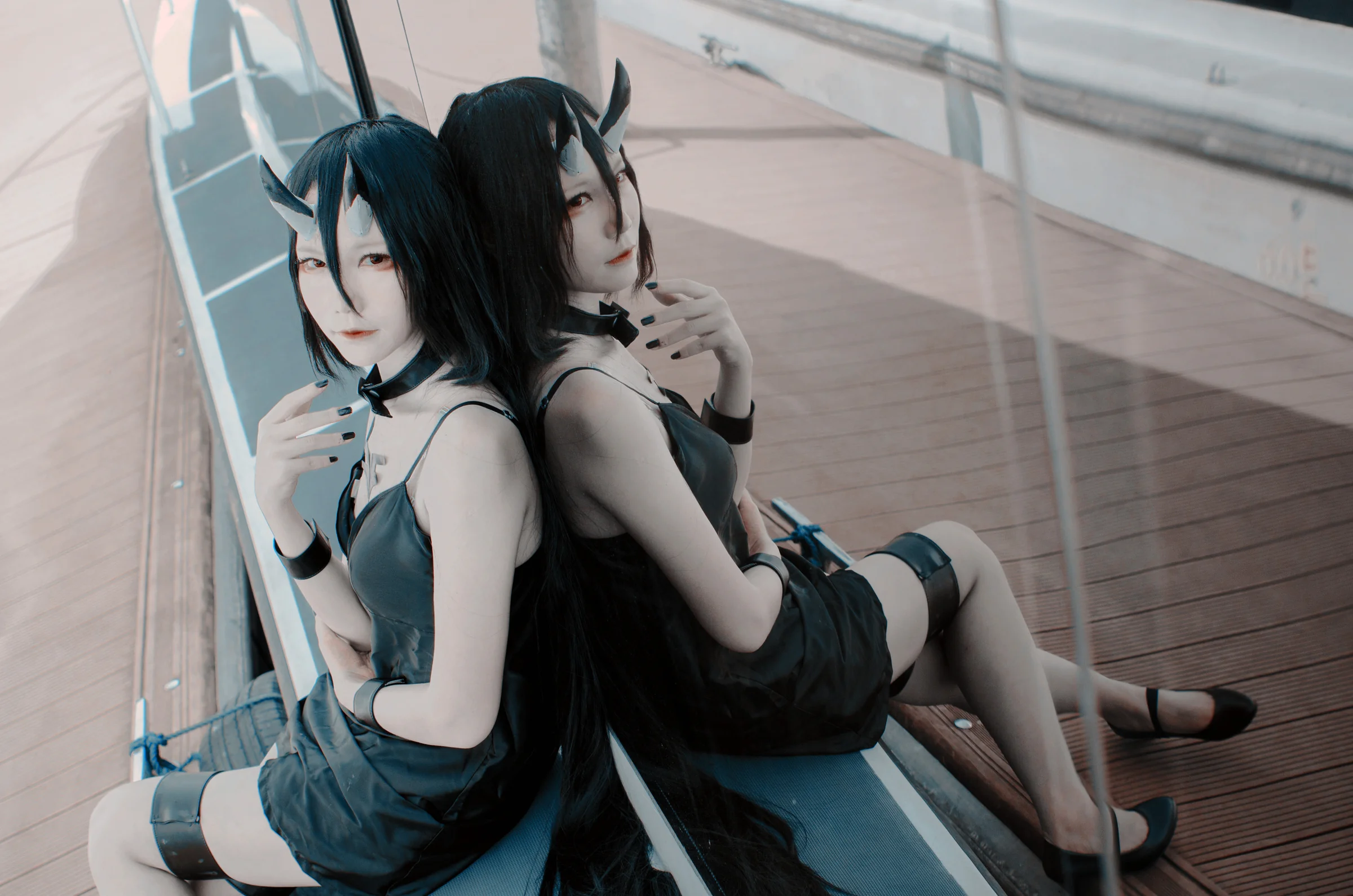 舰队colletion战舰栖姬COS写真