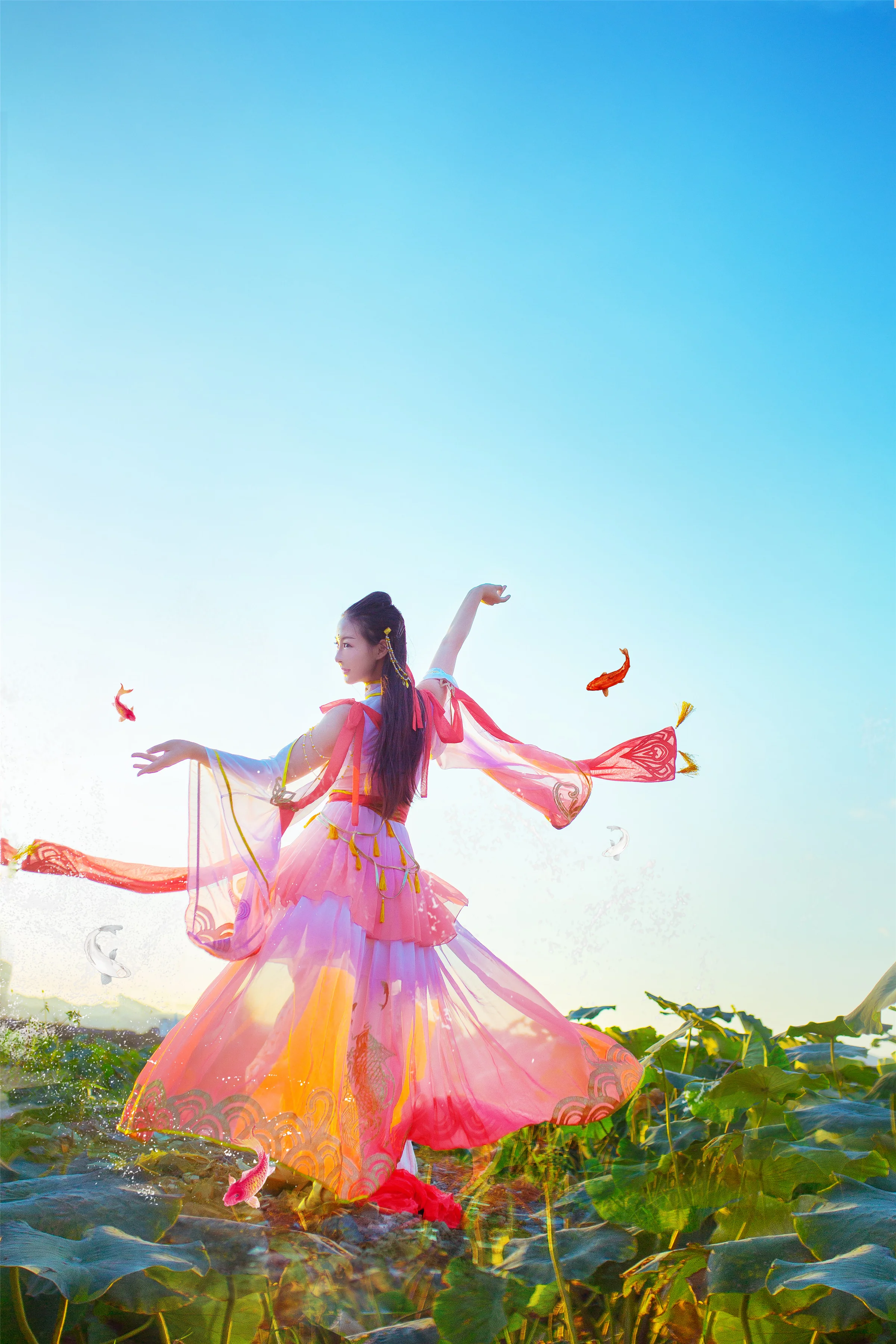 天涯明月刀·心王·锦鲤抄COS写真