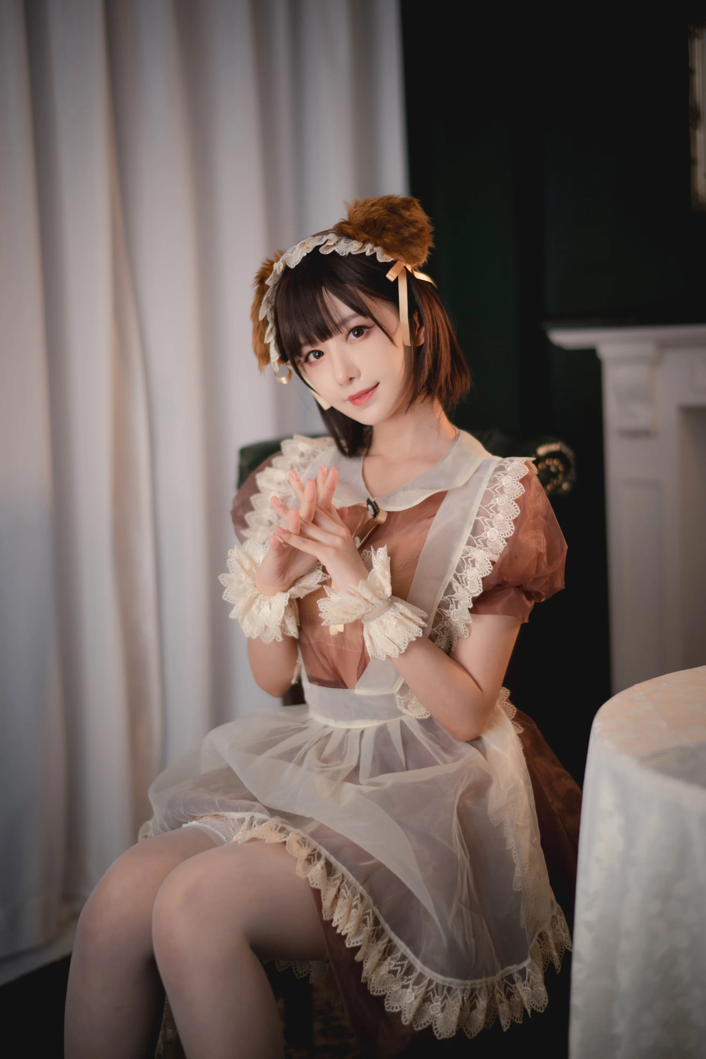 Shika小鹿鹿 – 透明女仆｜高清图片集