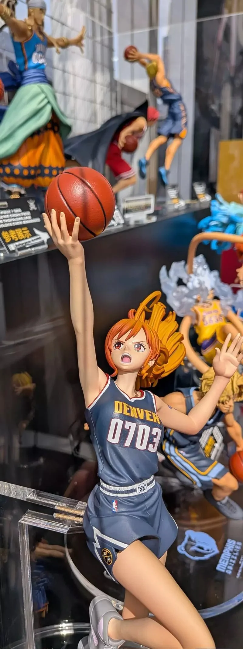 《航海王xNBA》娜美被各國粉絲讚爆 直呼終於有一款胸部正常的公仔了？｜高清图片集