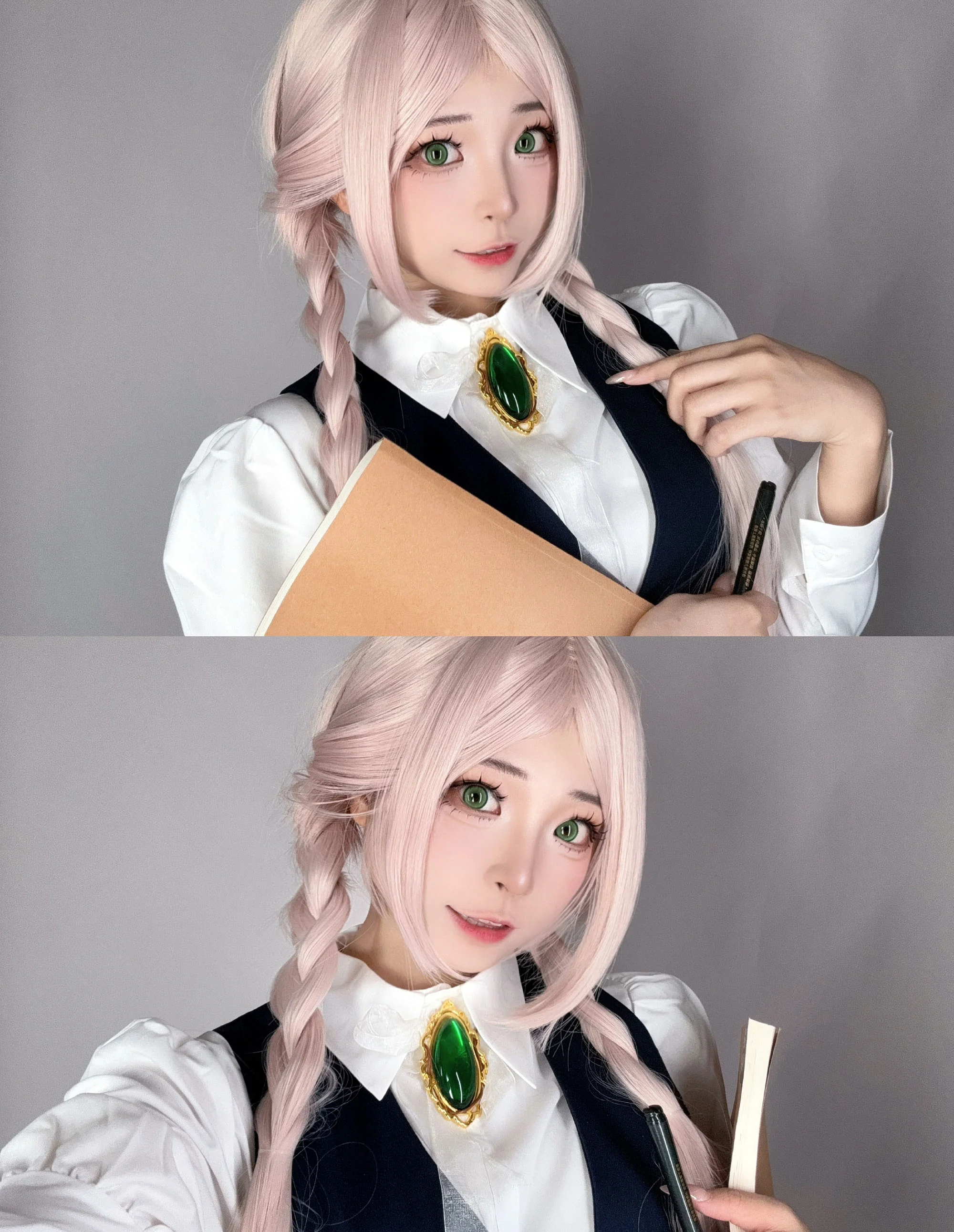 《甜美的咬痕》杜小莘COS写真