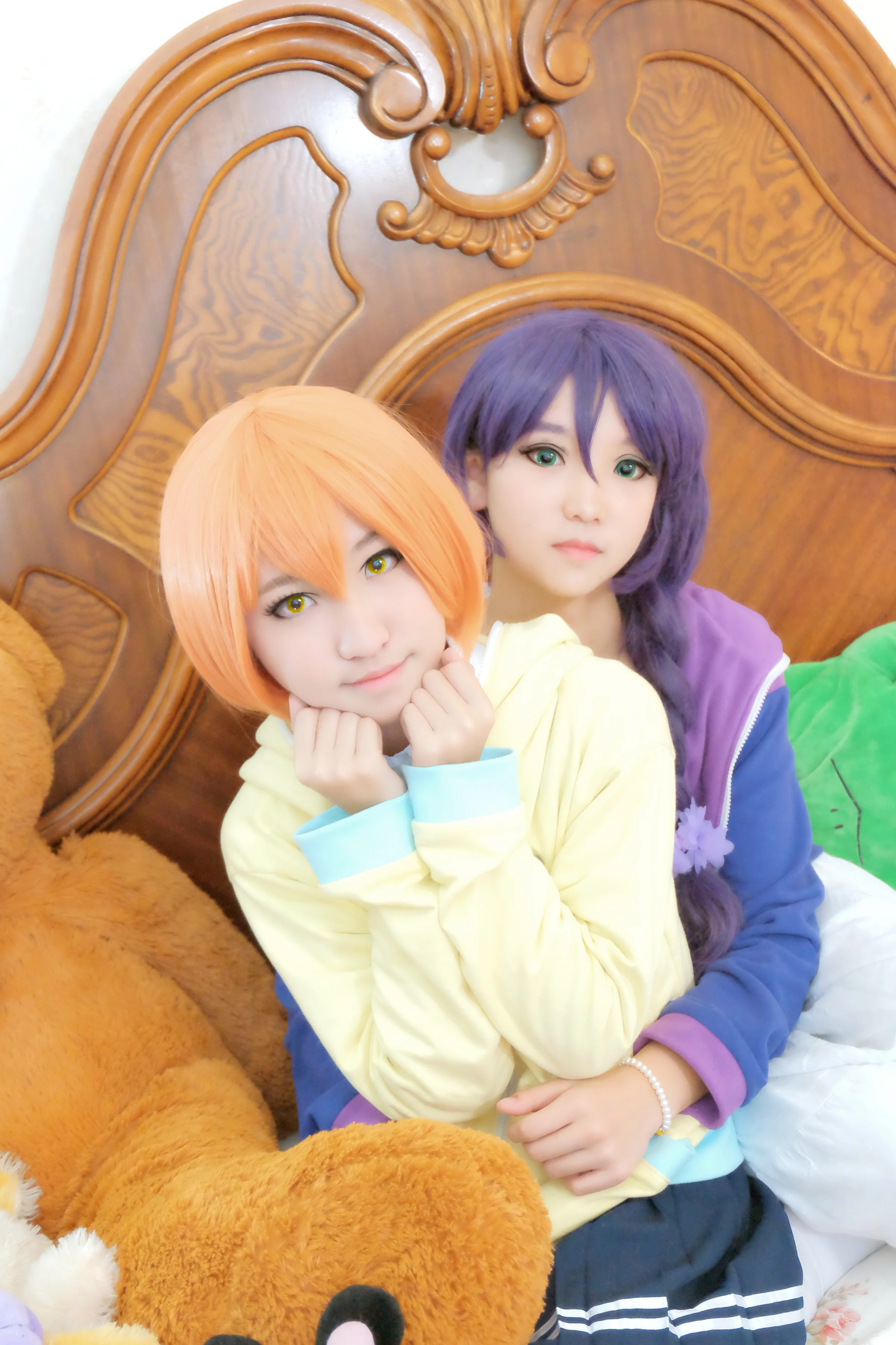 LoveLive！星空凛&东条希动物未觉醒COS写真