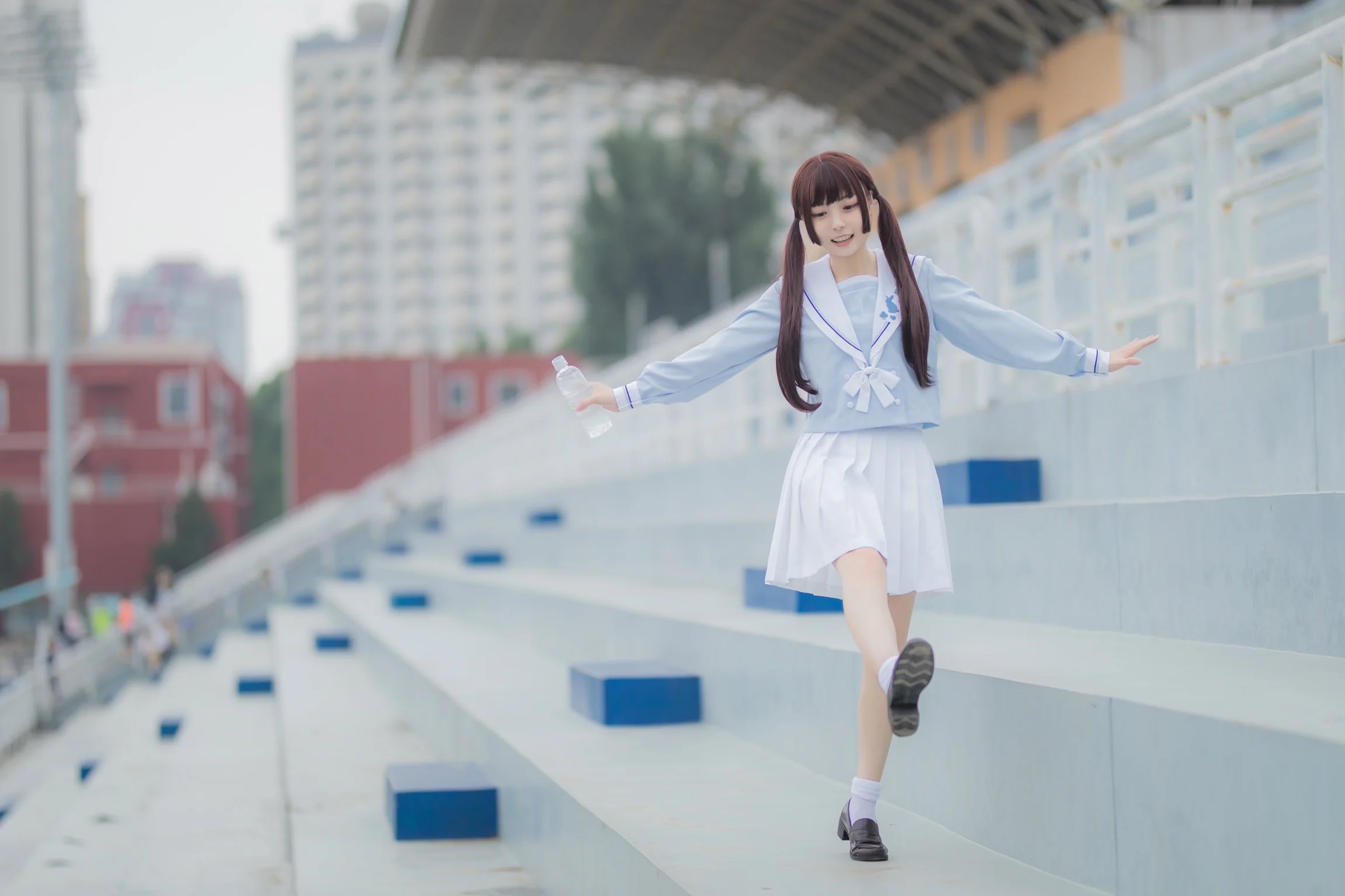 水色爱丽丝 JK制服｜高清图片集