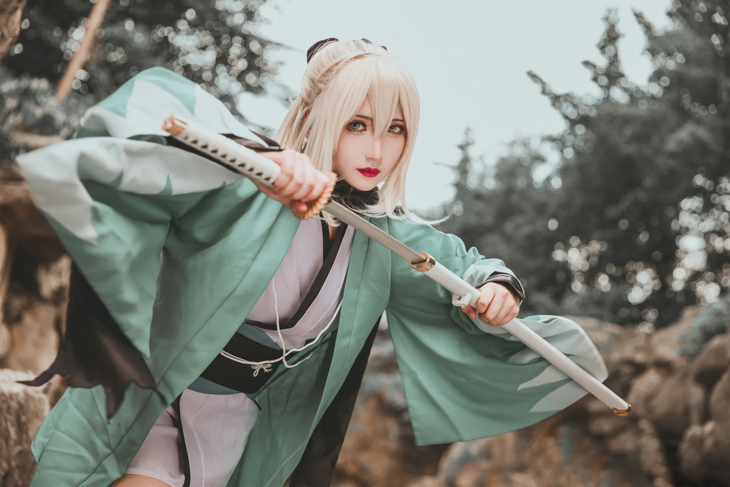 《Fate/GrandOrder》冲田总司COS写真