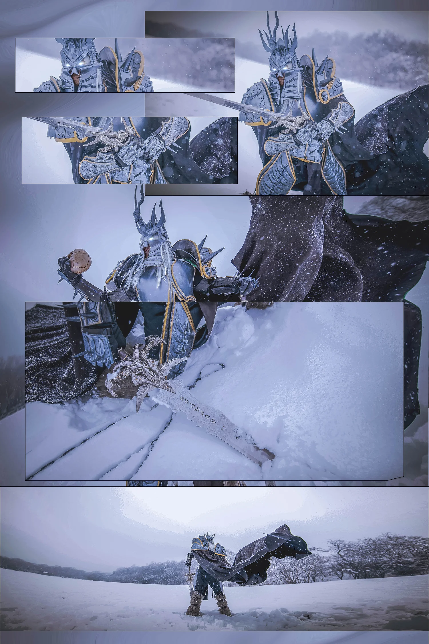 魔兽世界 巫妖王COS写真