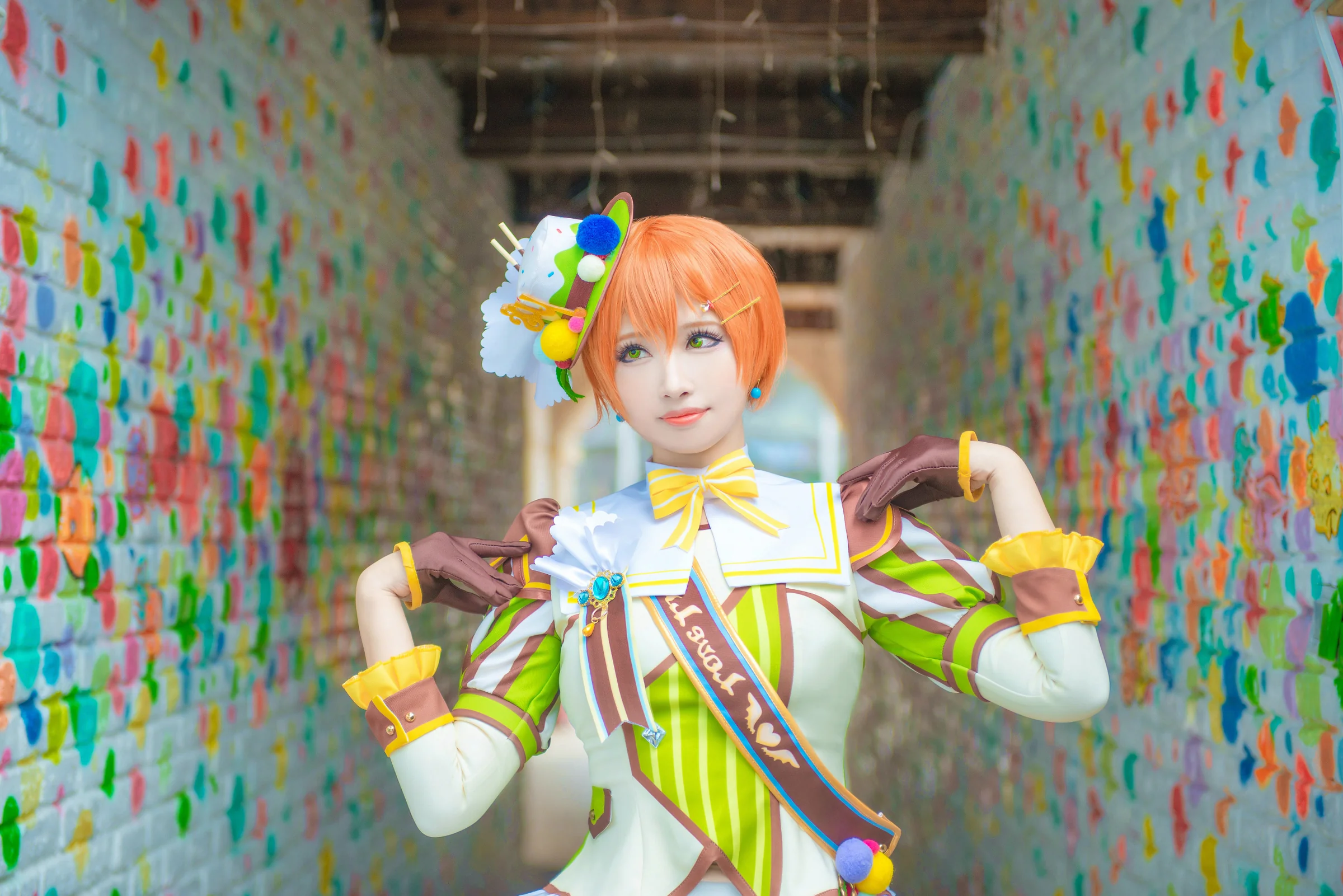 lovelive星空凛COS写真，冰淇淋觉醒