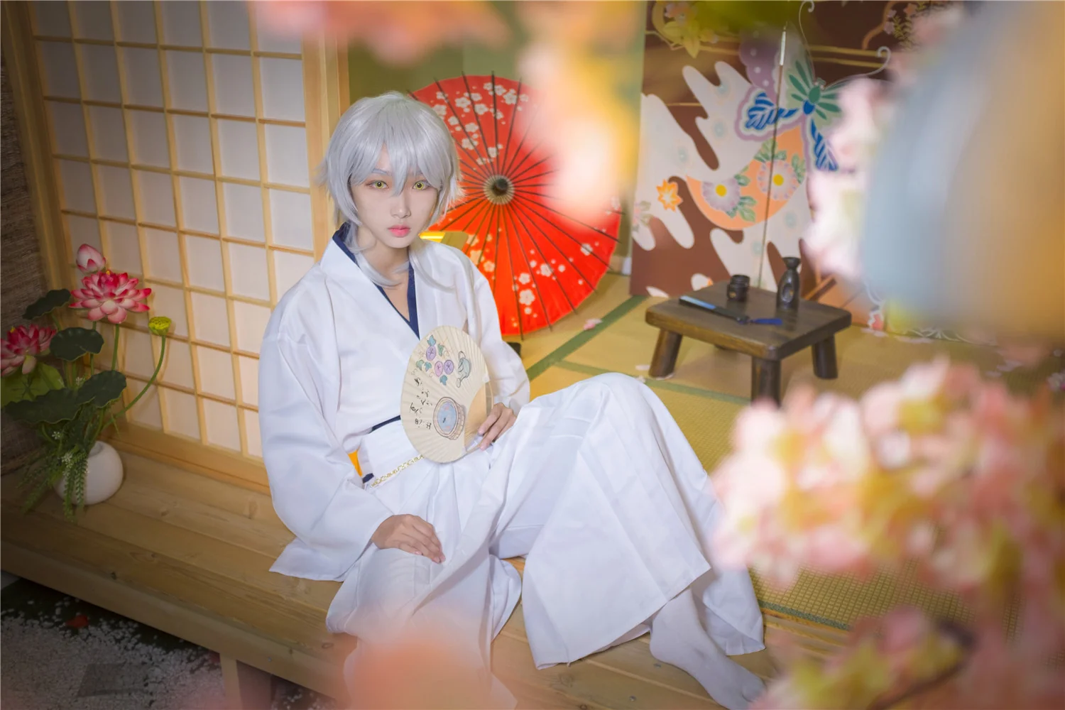 刀剑乱舞――鹤丸国永COS写真