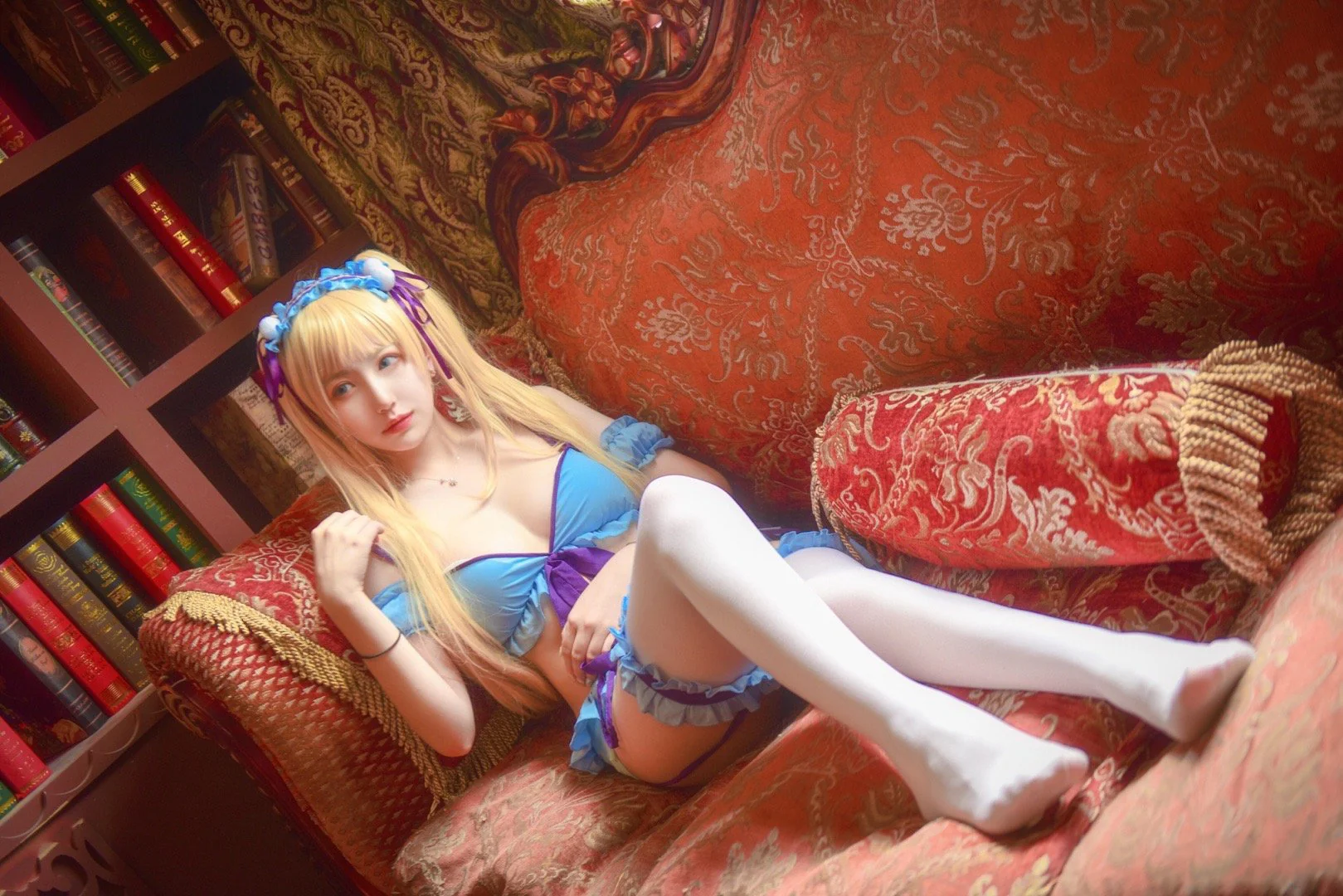 《路人女主的养成方法》英梨梨泳装COS写真
