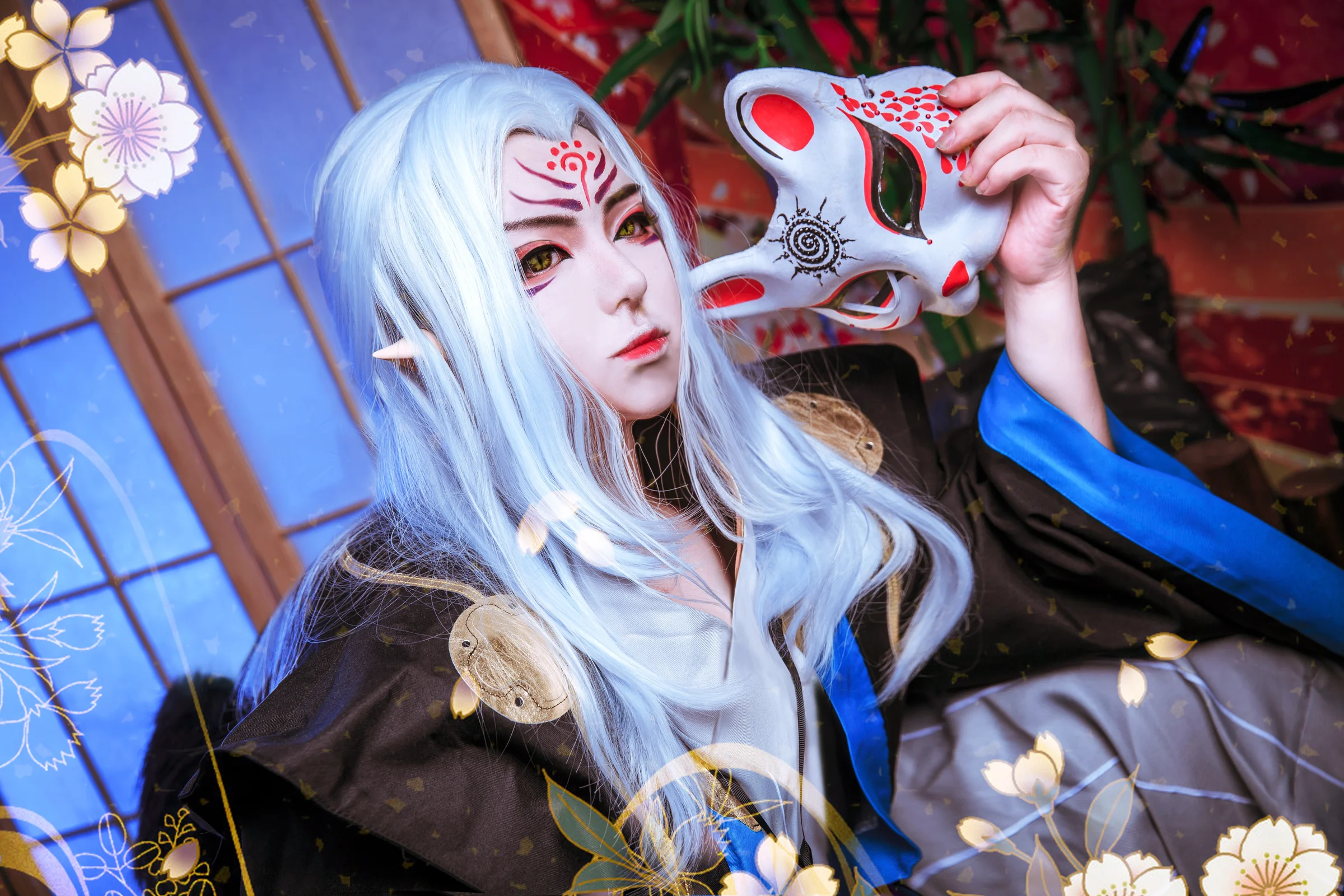 阴阳师手游 妖狐COS写真
