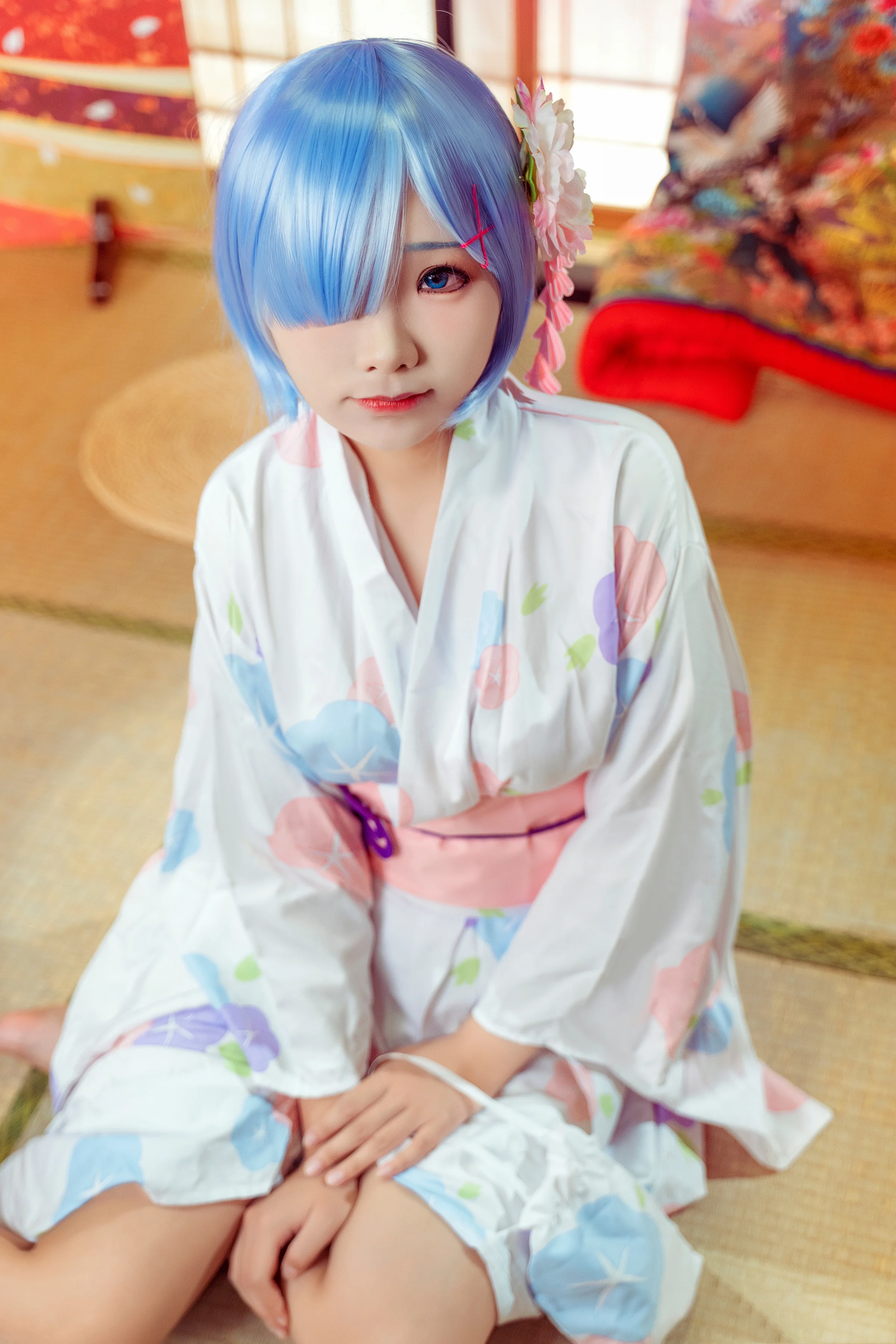 《从零开始的异世界》蕾姆浴衣COS写真