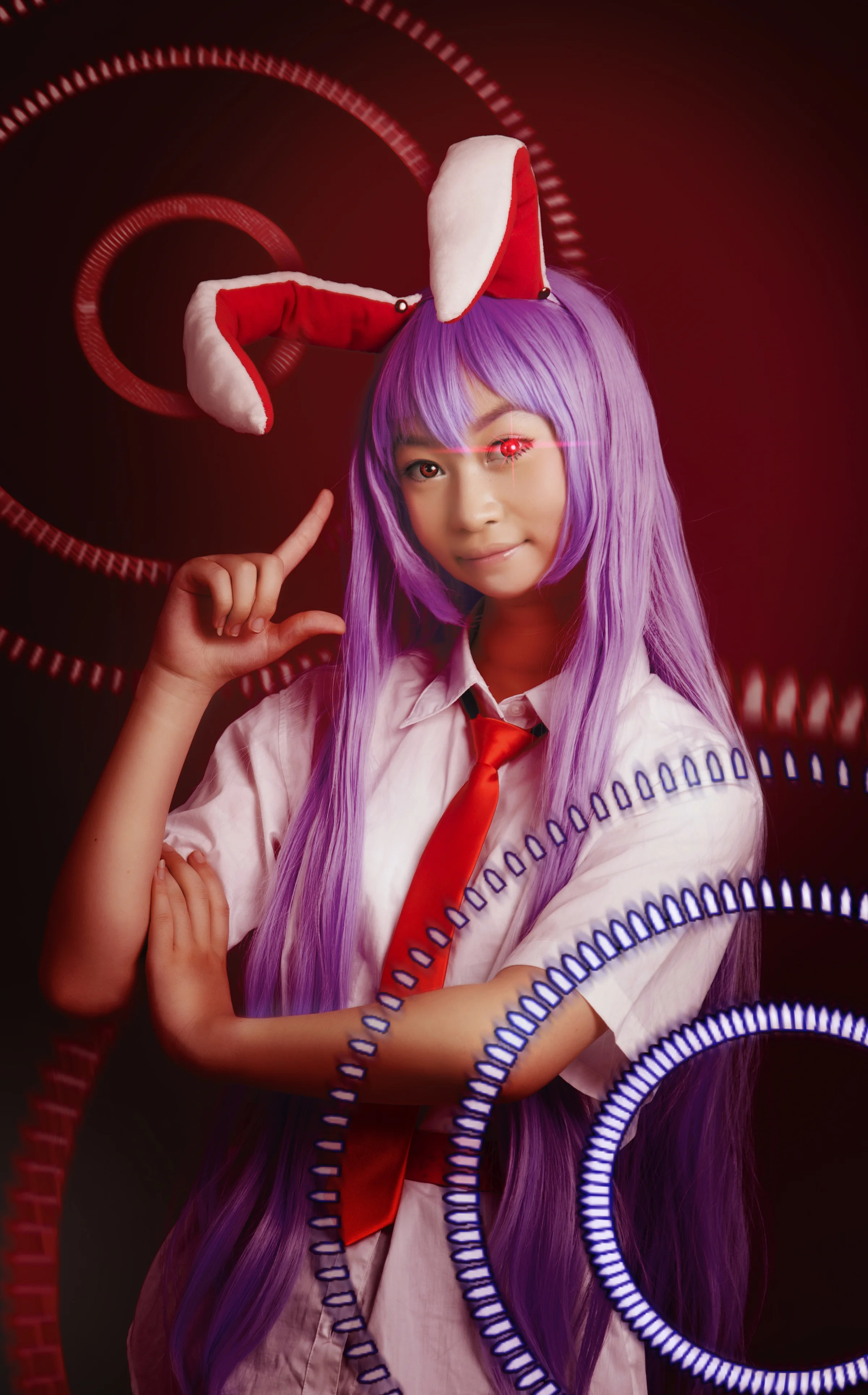 东方project铃仙COS写真