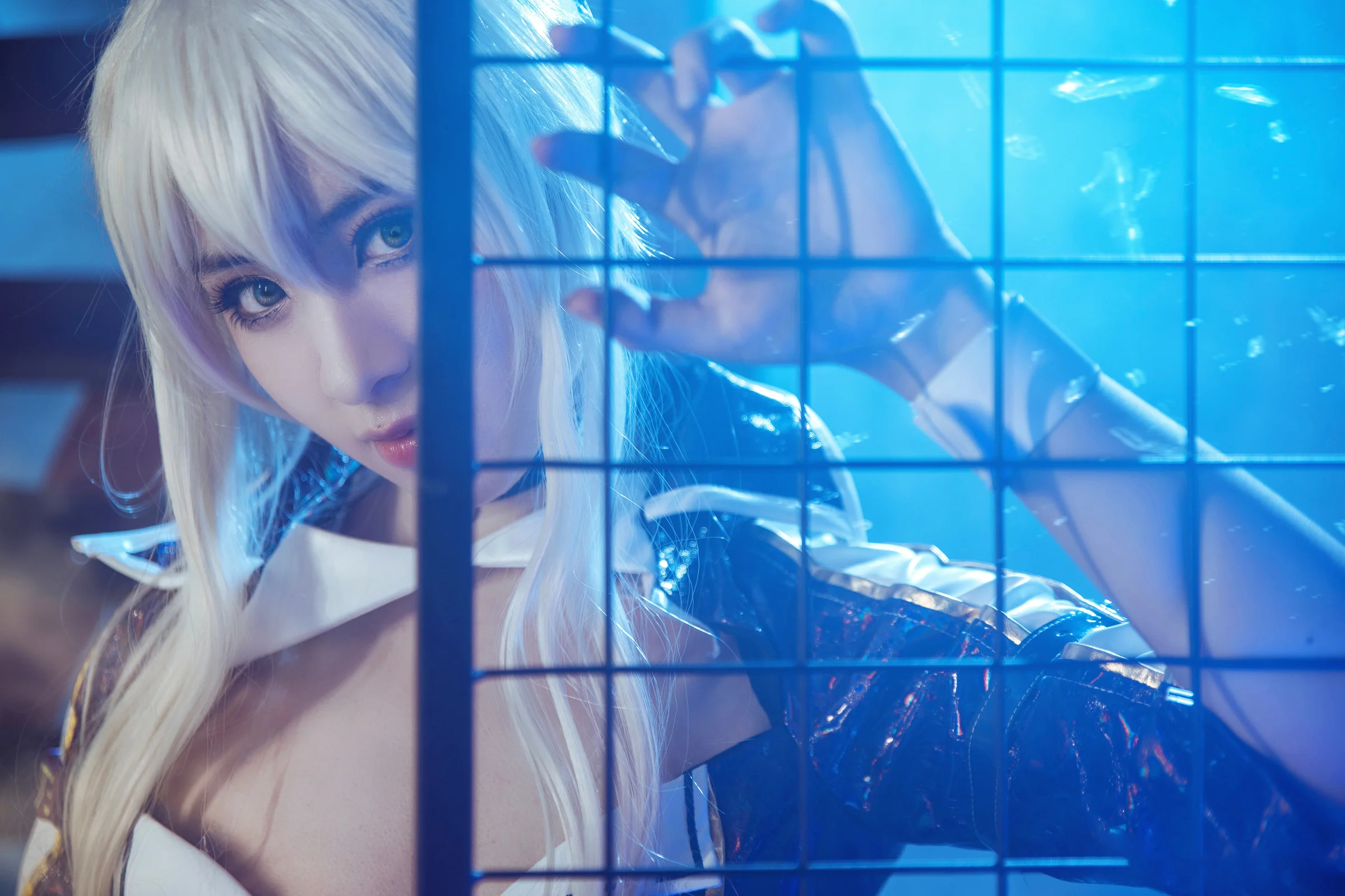 黑枪呆•赛车服COS写真