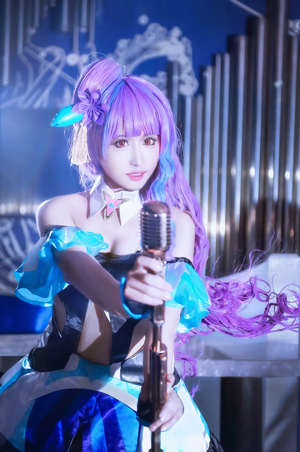 超时空要塞△CACROSS DELTA美云·吉努梅尔COS写真