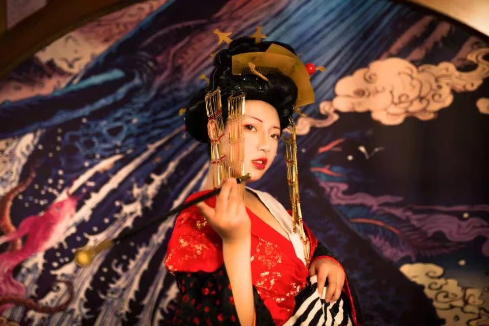 恶女花魁 日暮COS写真