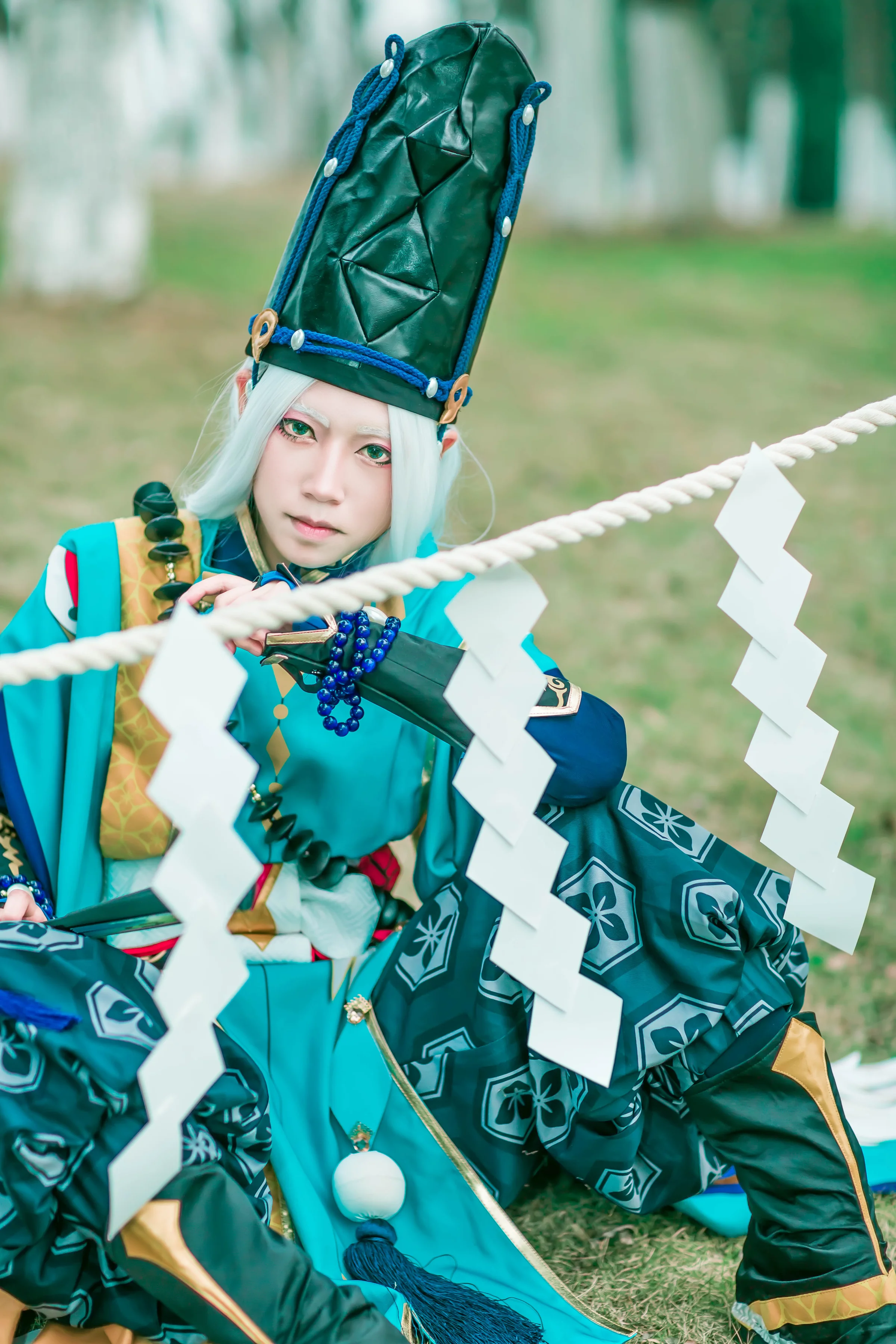阴阳师手游安倍晴明COS写真