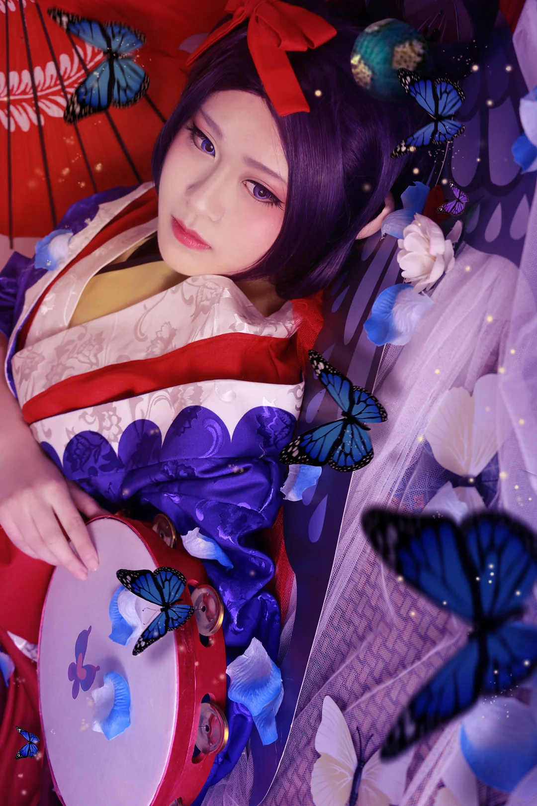 阴阳师蝴蝶精COS写真
