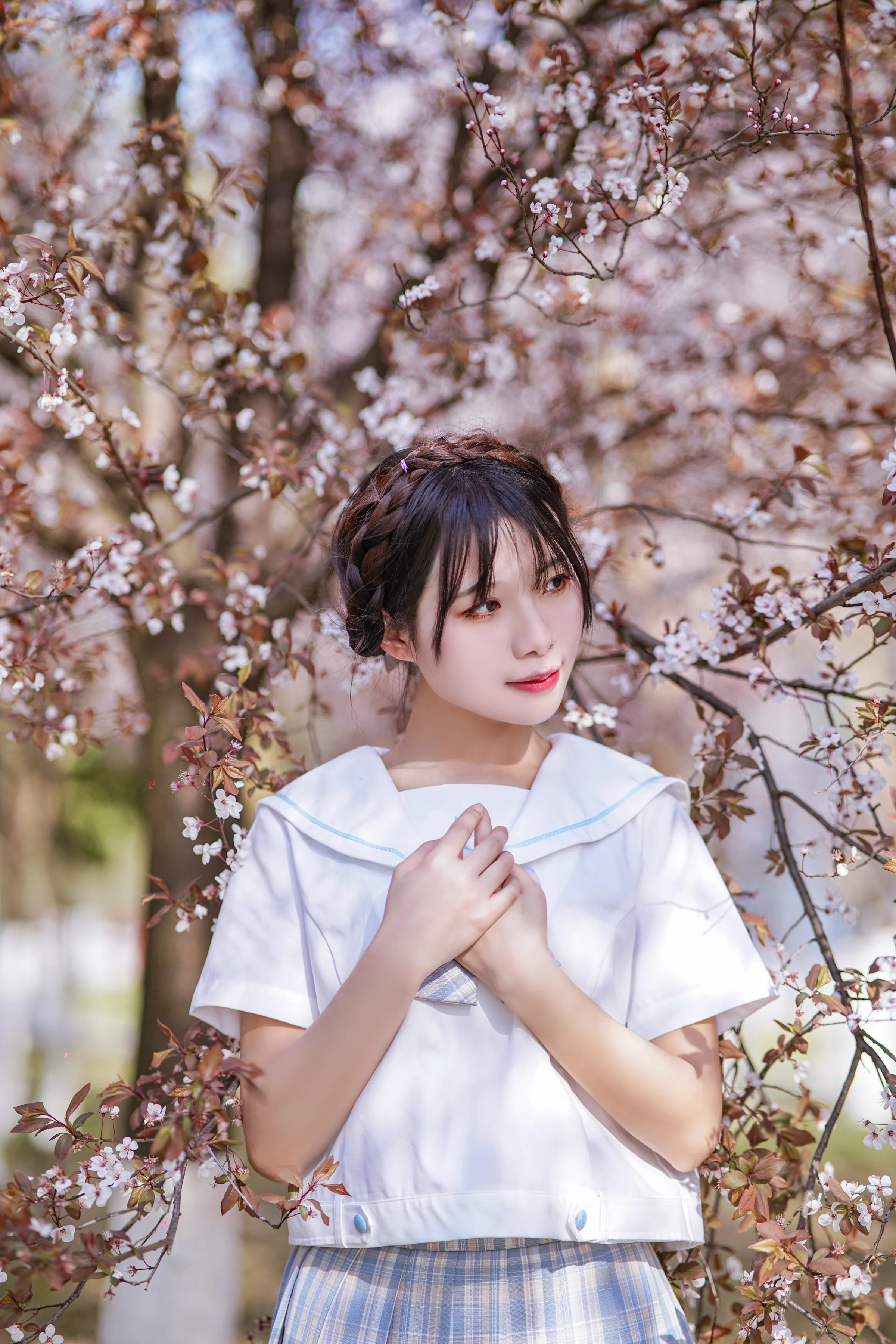 JK制服，向往春暖花开｜高清图片集