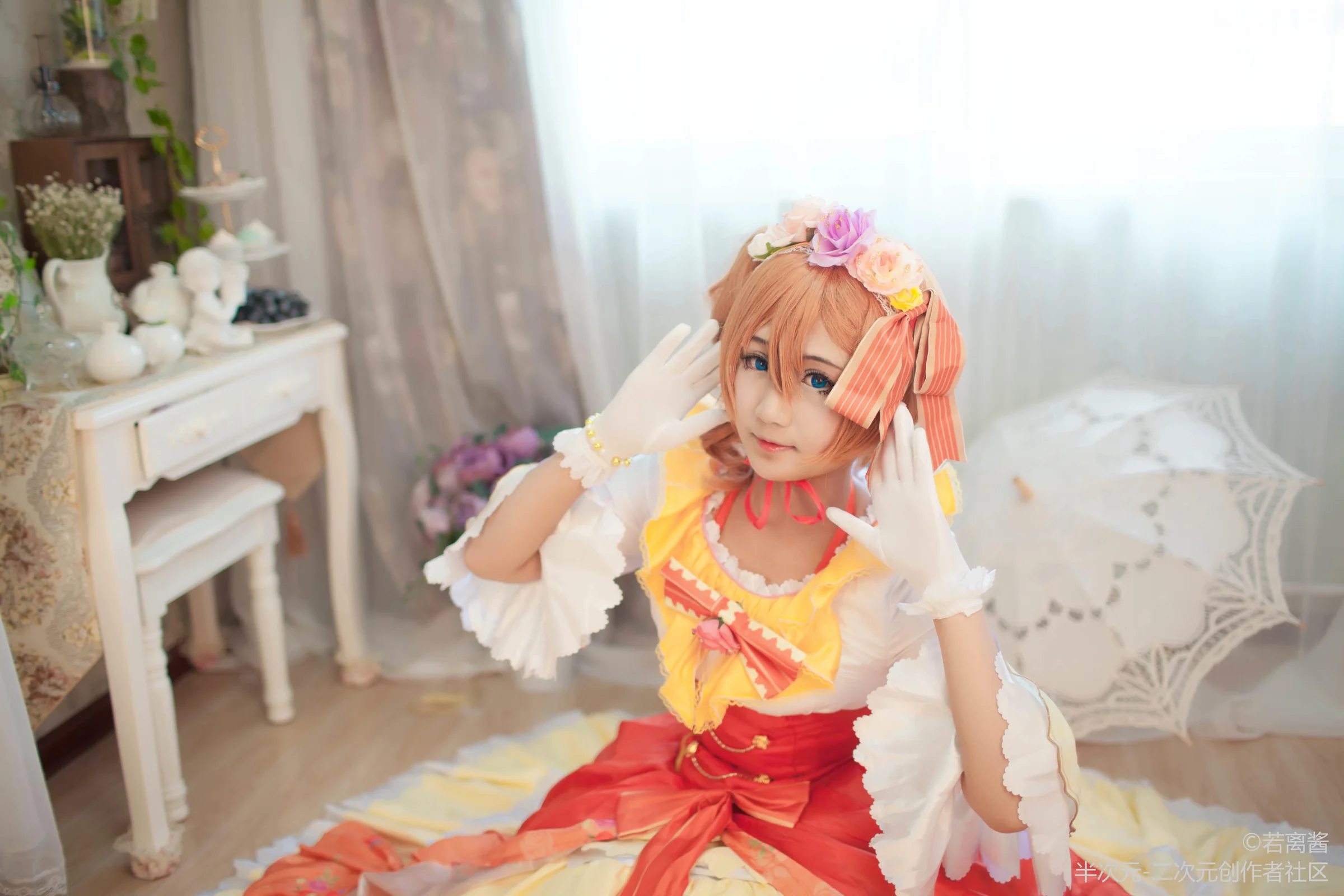 LOVELIVE! 高坂穗乃果COS写真 我的王子在哪里呢？