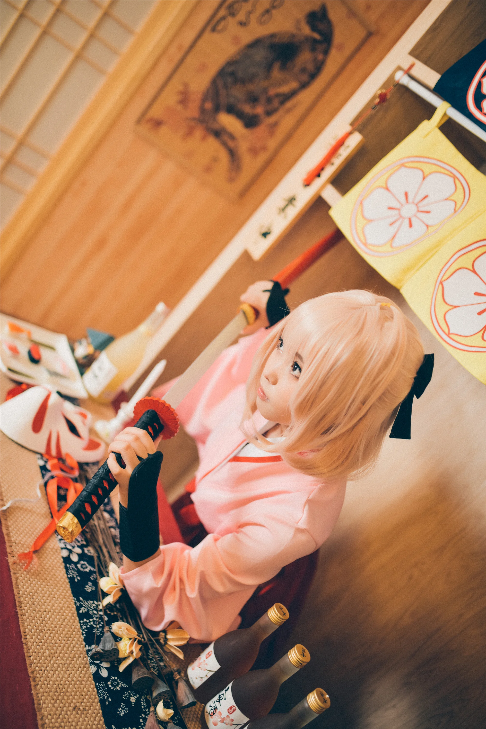 《Fate/Grand Order》冲田总司COS写真