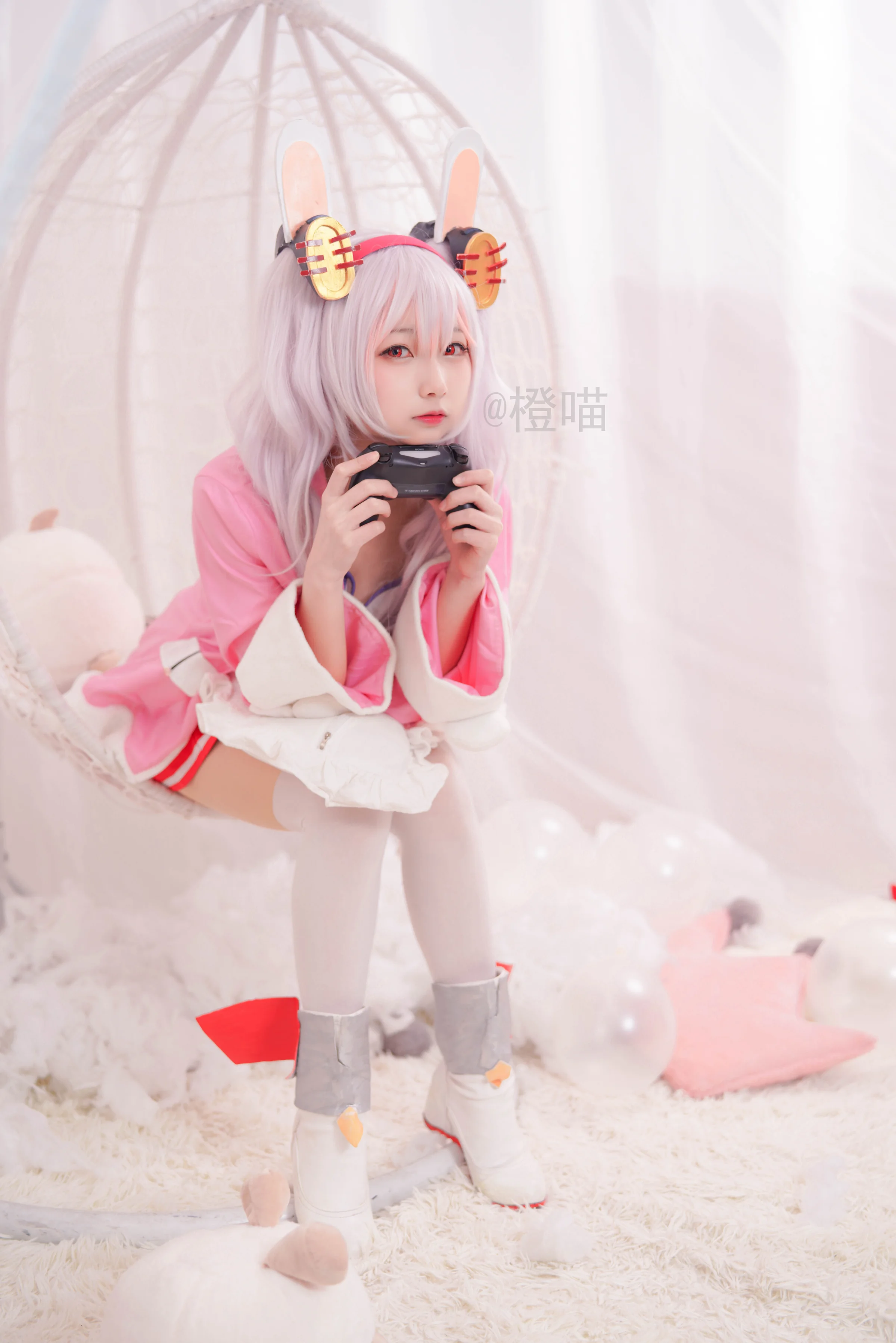 碧蓝航线拉菲COS写真