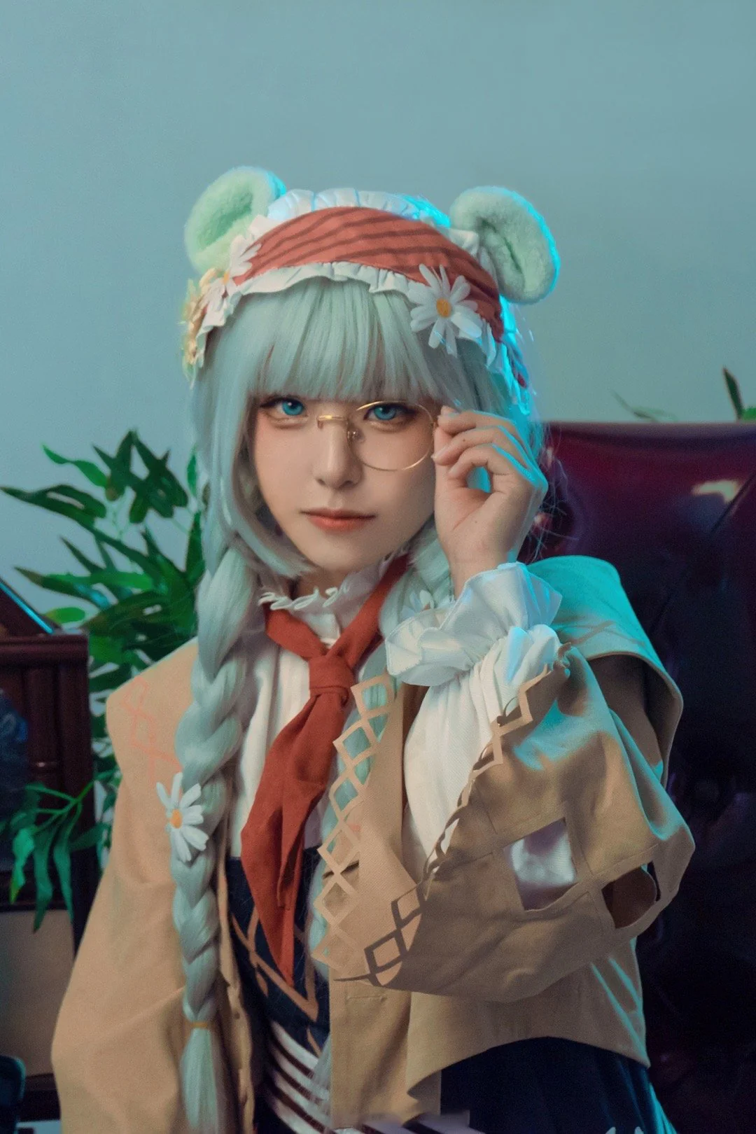 《明日方舟》真理COS写真