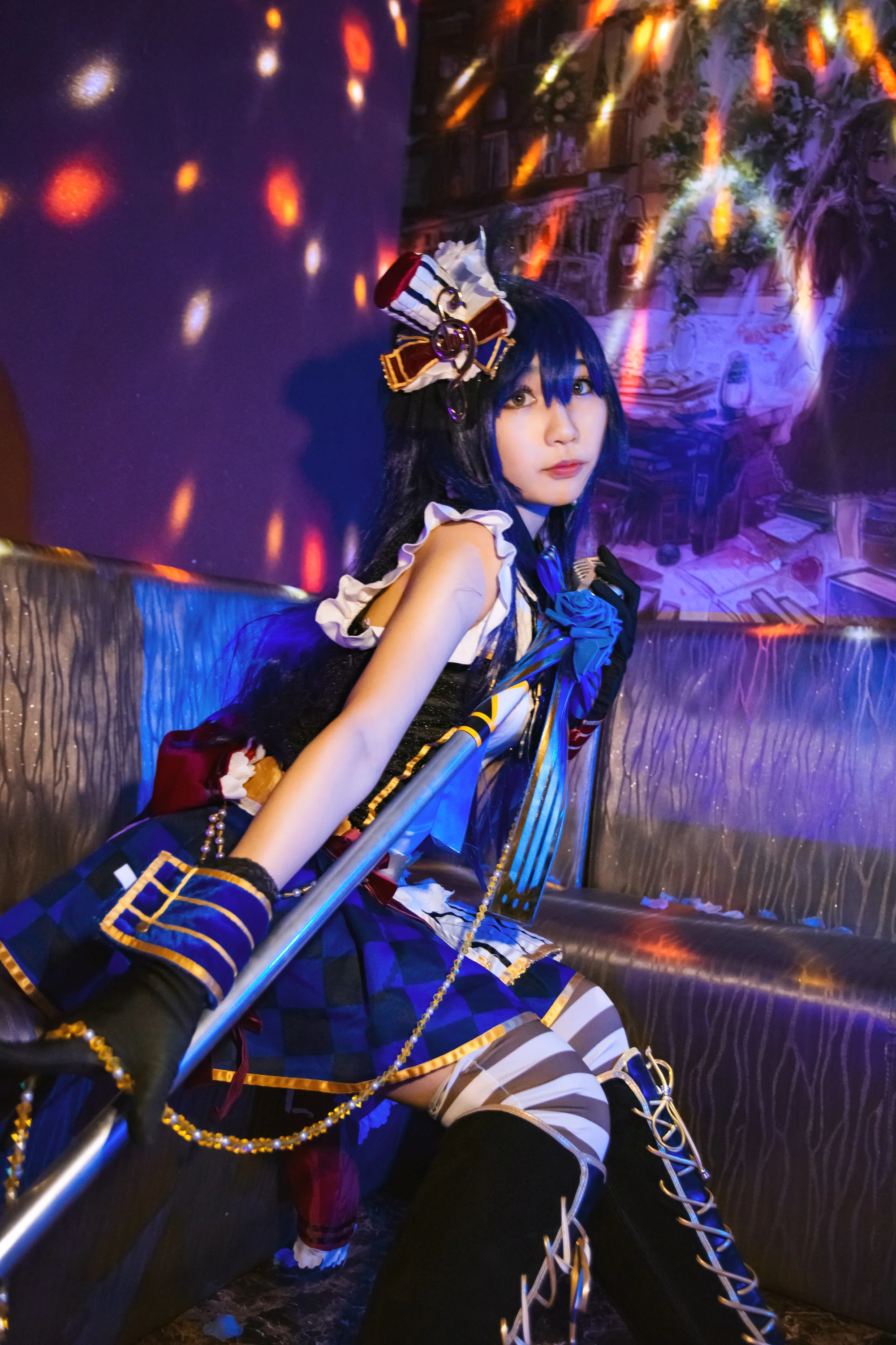 Love Live!园田海未COS写真，酷酷哒