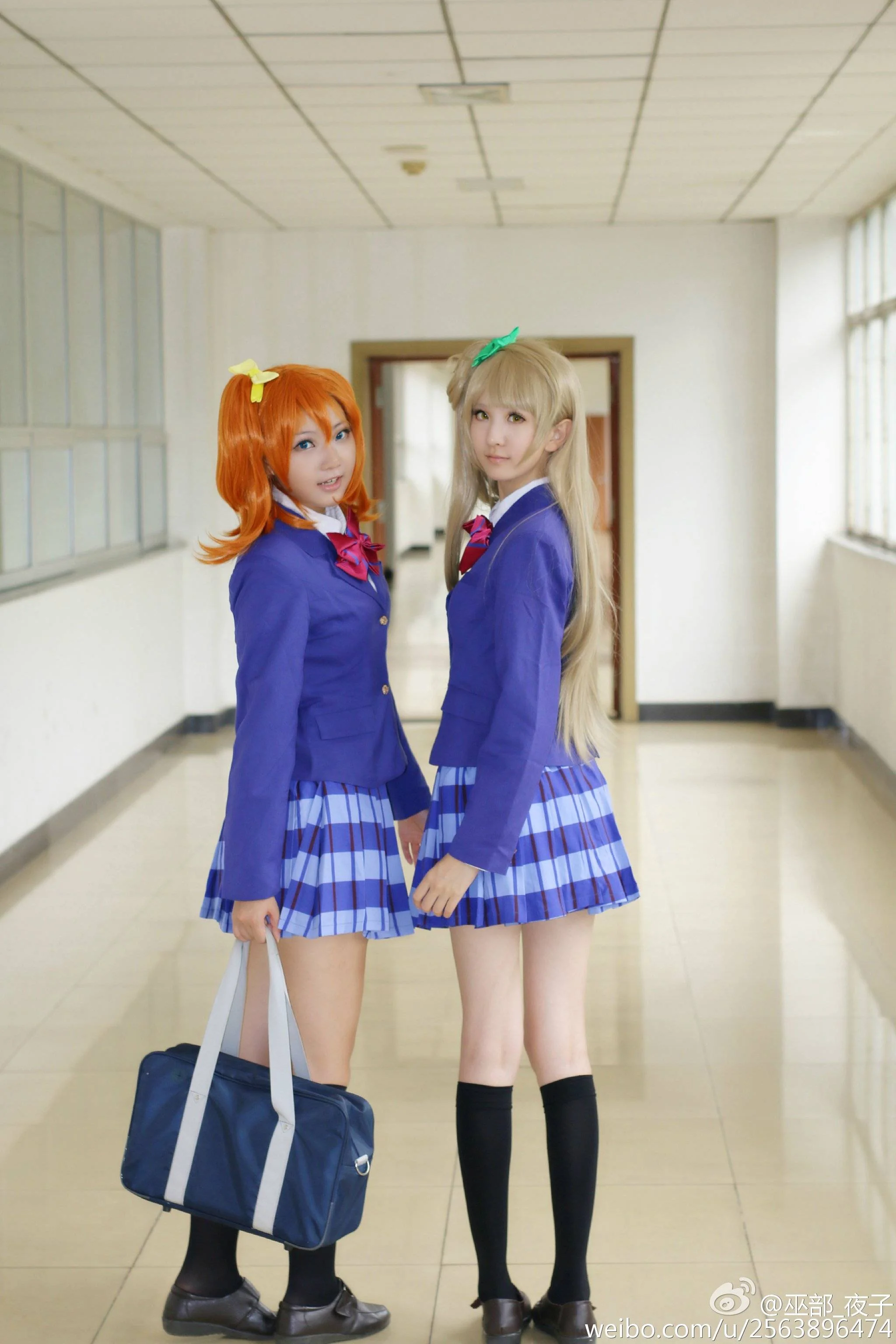 love live高坂穗乃果COS写真感谢相遇