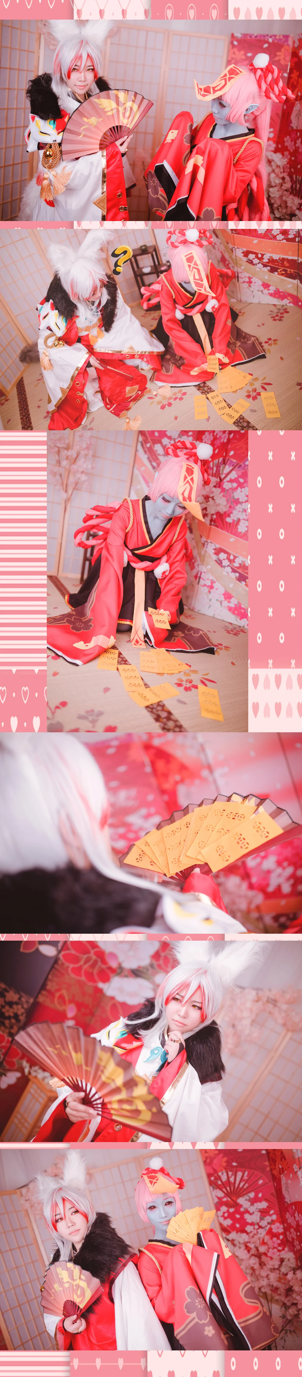 阴阳师·妖狐&跳跳妹妹COS写真
