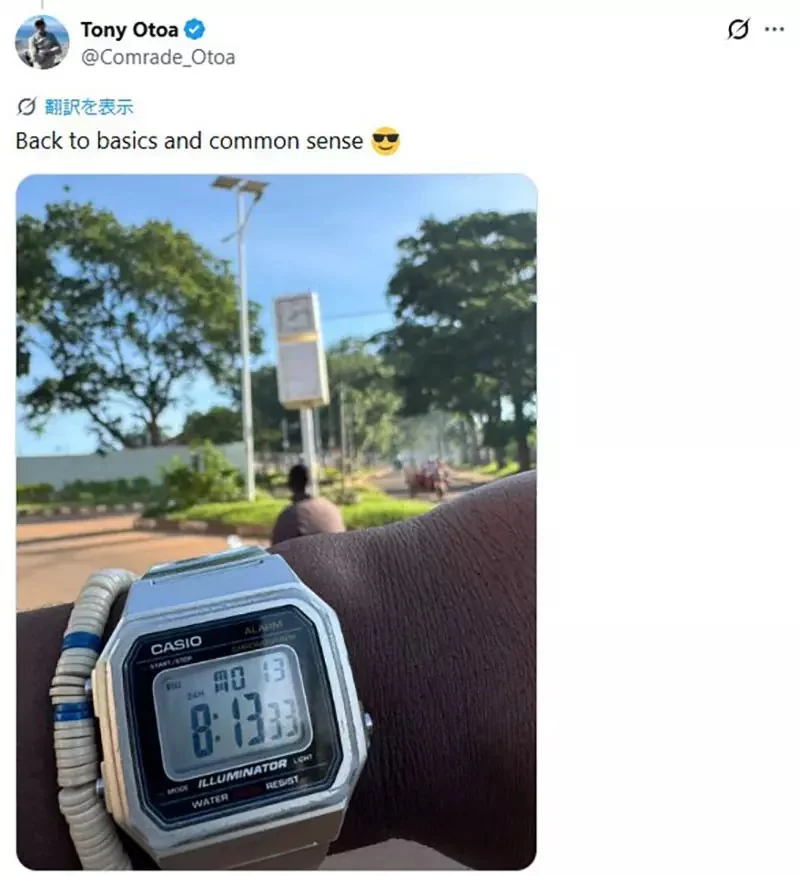 他呼籲放棄Apple Watch改戴《卡西歐手錶》引發世界各國的網友讚賞了｜高清图片集
