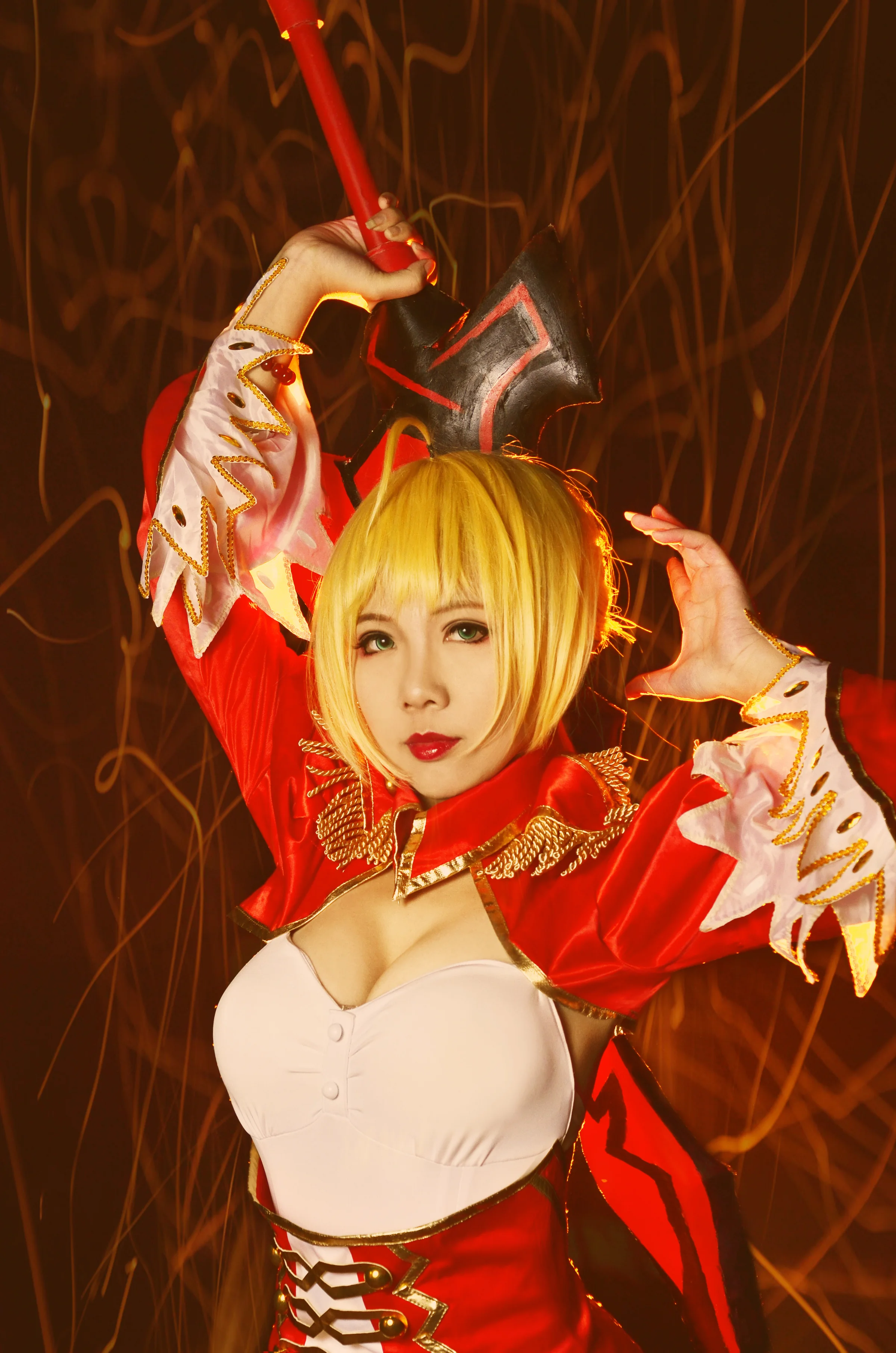 《fate/grand order》尼禄克劳狄乌斯COS写真