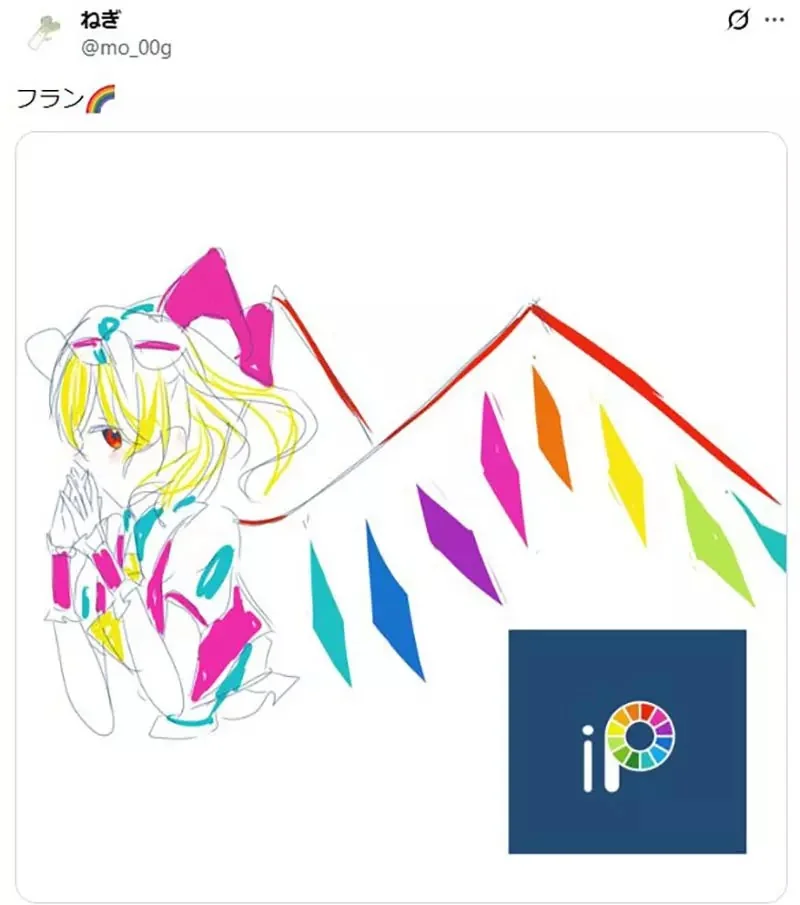 日本網友發起《ibisPaint配色繪圖挑戰》你有辦法只能用這些顏色畫畫嗎？｜高清图片集