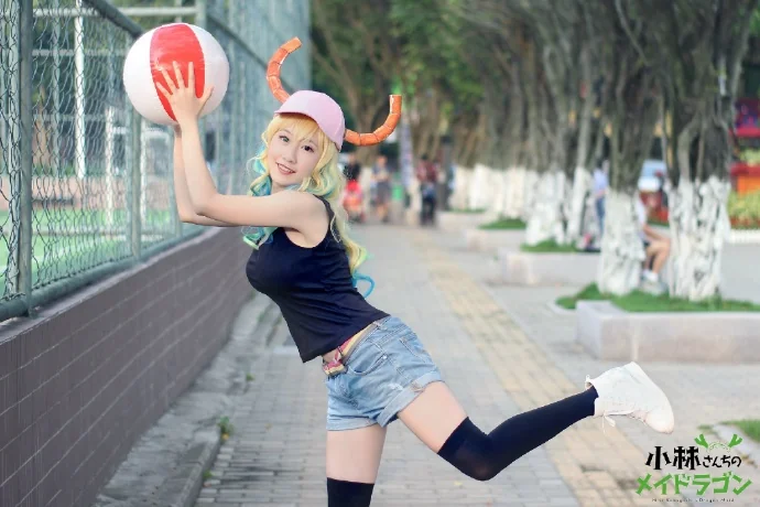 【小林家的龙女仆】露科亚COS写真