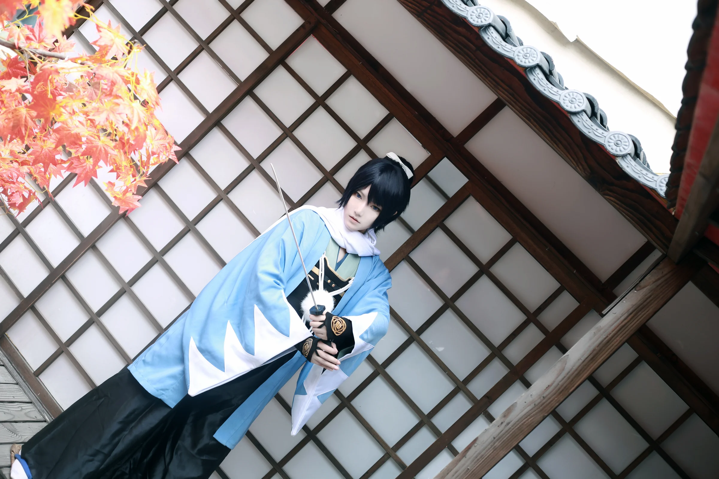 刀剑乱舞大和守安定COS写真