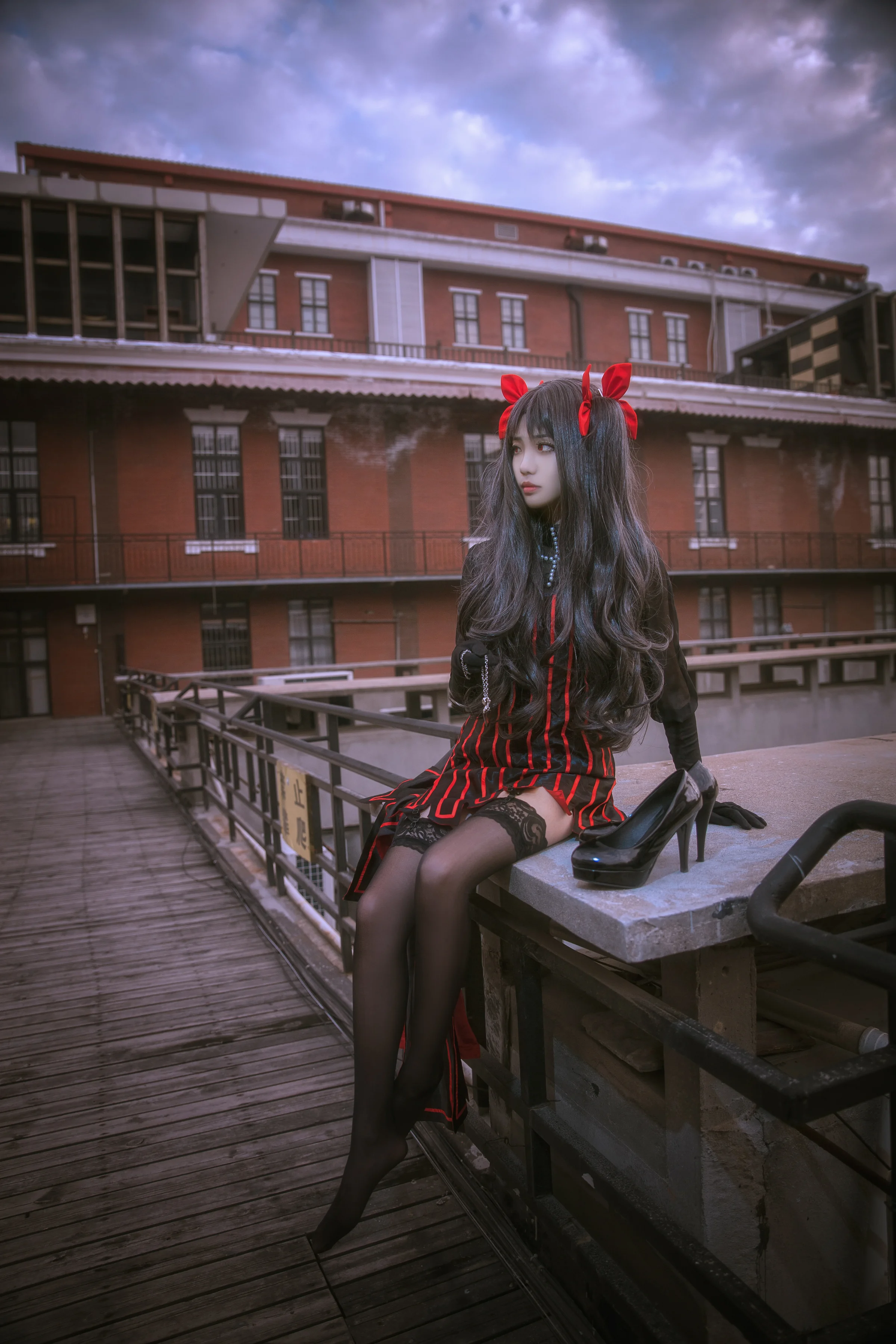 FATE 远坂凛COS写真