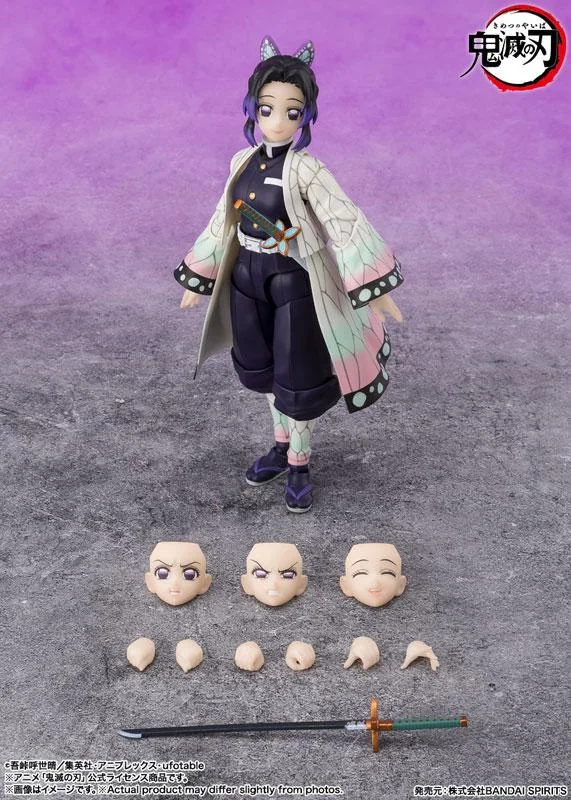BANDAI SPIRITS推出《鬼灭之刃》胡蝶忍模型9月发售｜高清图片集